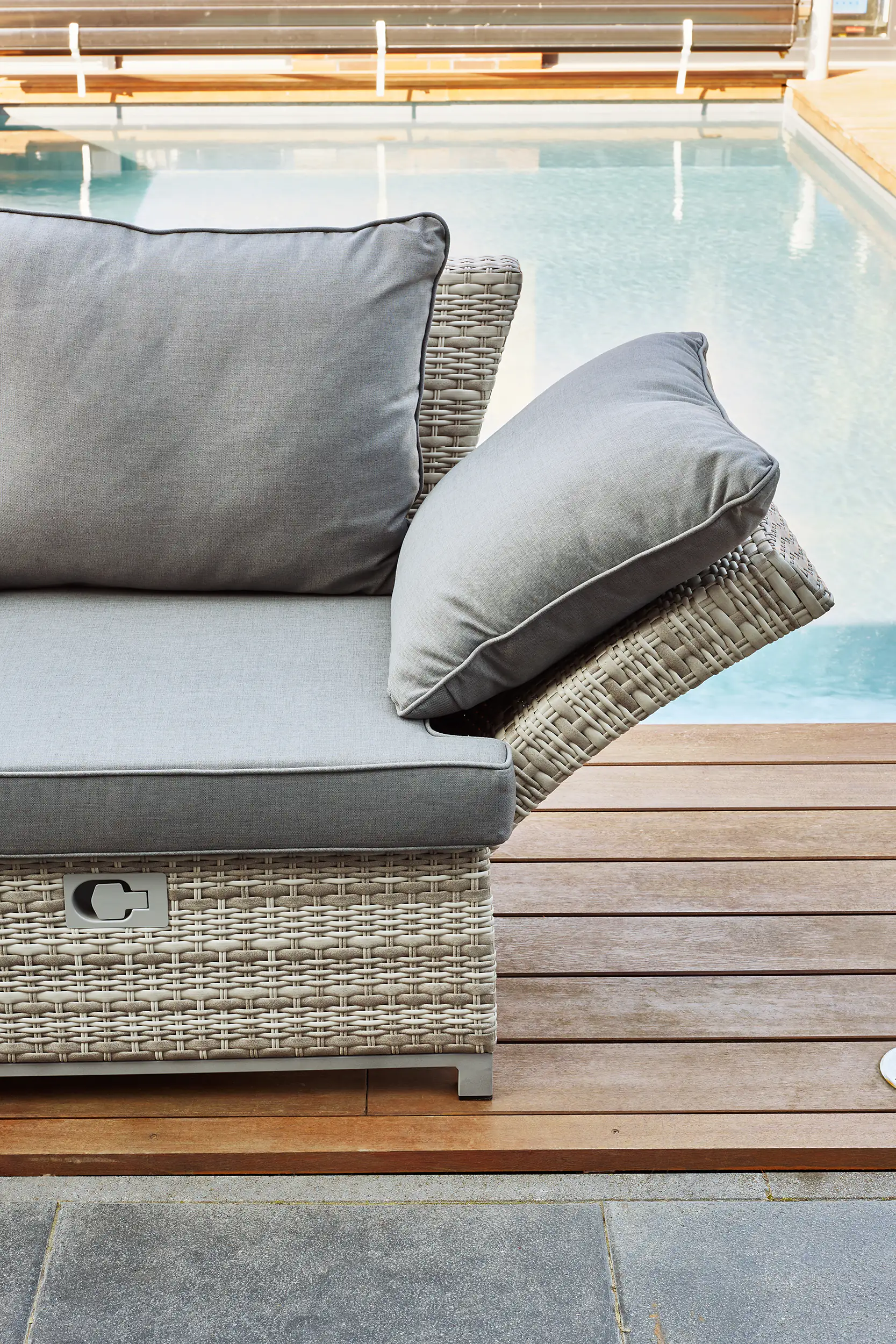 Primaster Dining Lounge Möbelset Tulum inkl. All-Wetter Kissen, 3-in-1