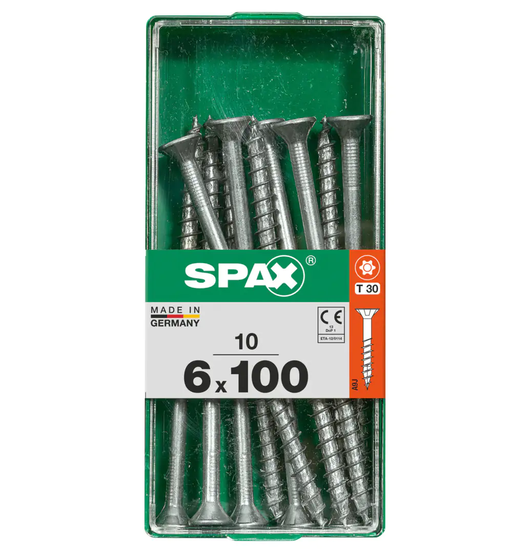 Spax Universalschrauben 6.0 x 100 mm TX 30 - 10 Stk.