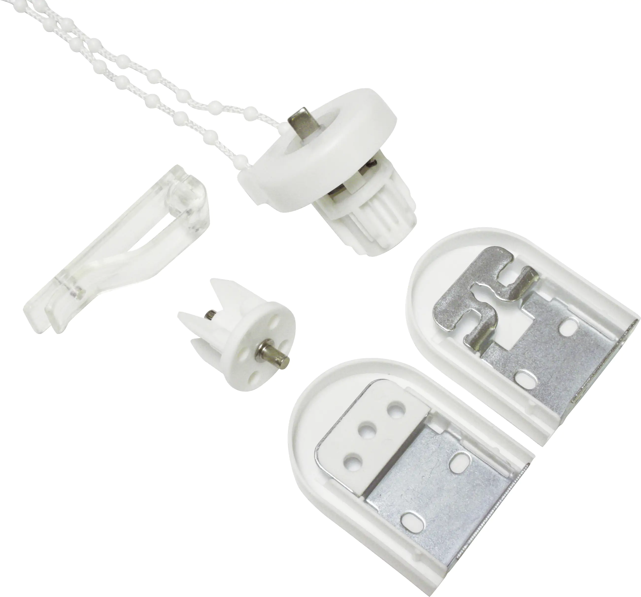 Gardinia Seitenzug-Umbausatz weiß, 42 - 202 cm