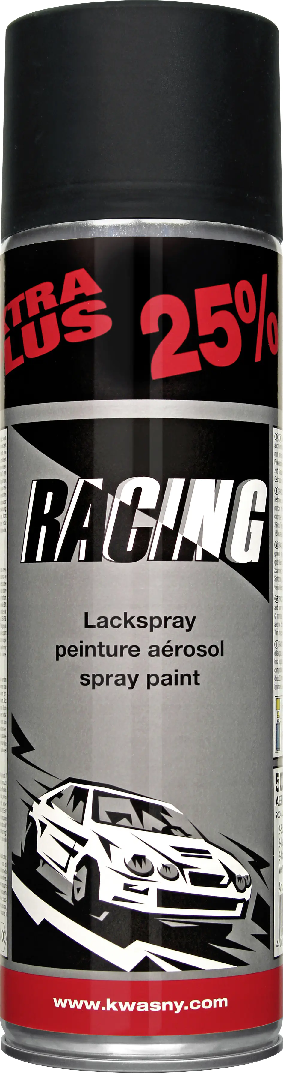 Auto-K Racing Lackspray tiefschwarz matt Aktionsgröße 500ml Auto-K Racing Lackspray tiefschwarz matt Aktionsgröße 500ml