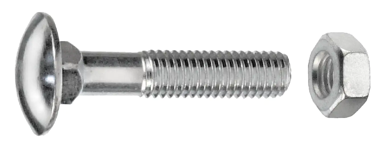 Schlossschrauben M4 x 40 mm, 10 Stück