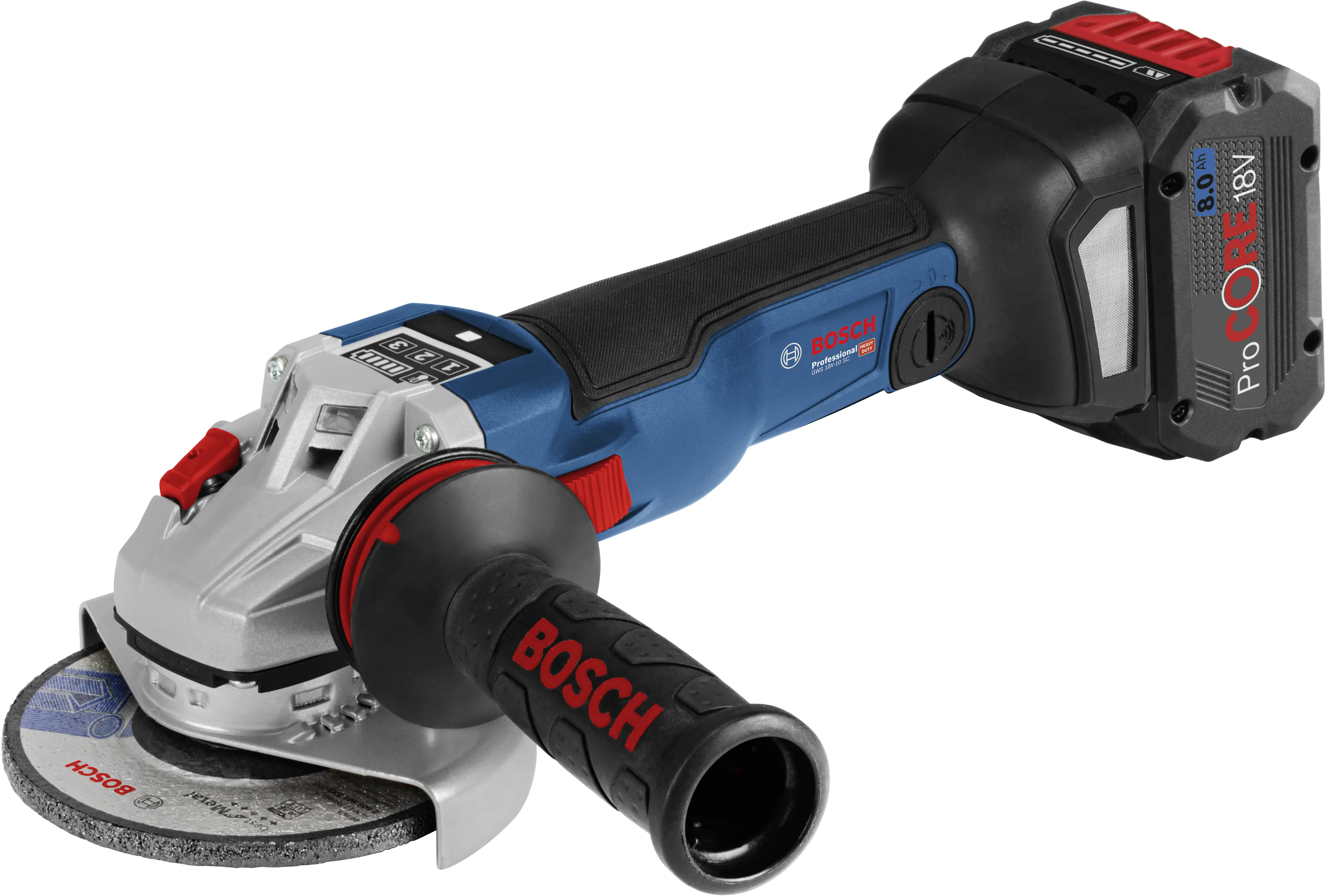 Bosch Winkelschleifer Akku GWS 18 V-10 SC 18 V Ø 150 mm