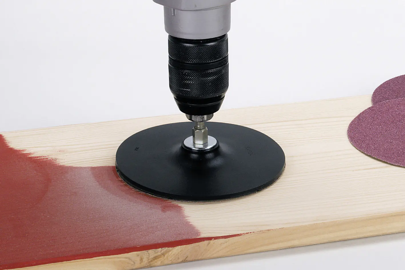 Wolfcraft Schleifteller Ø 125 mm Schaft Ø 8 mm Gummi