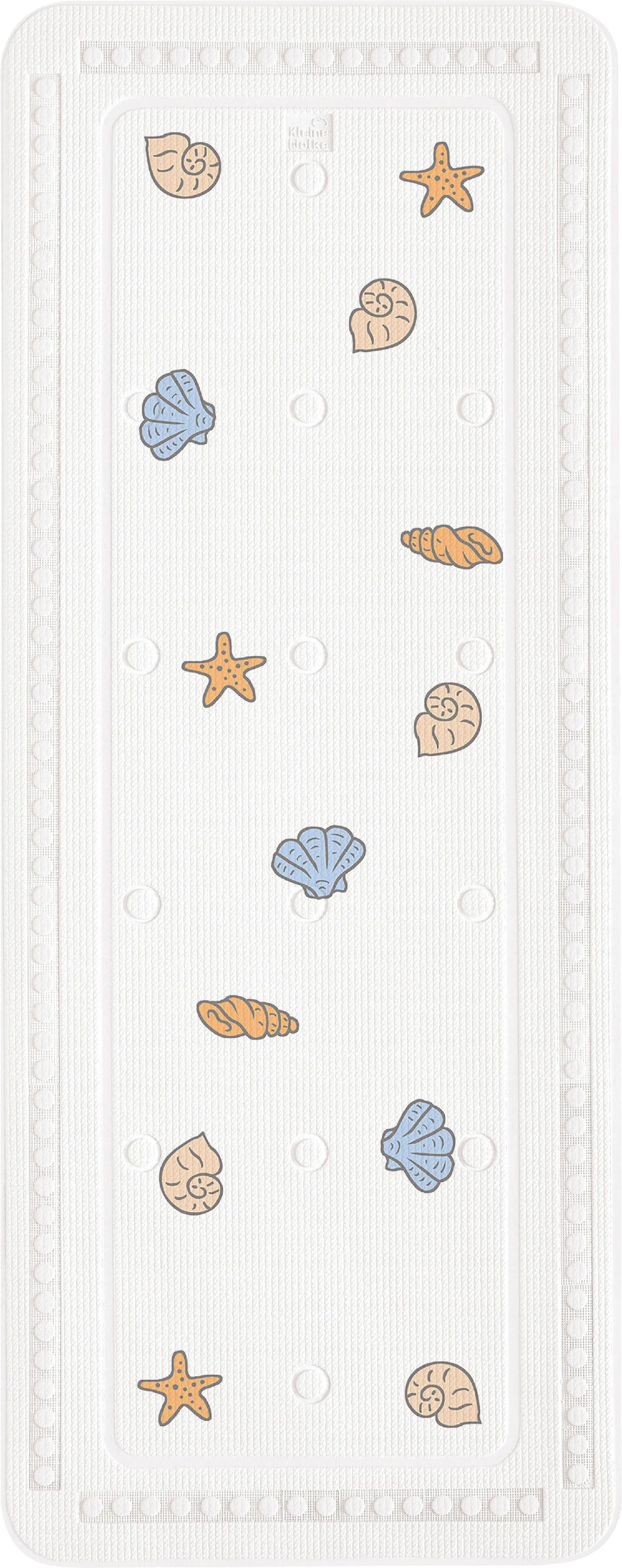 Kleine Wolke Wanneneinlage PVC Muscheln 36 x 92 cm weiß Kleine Wolke Wanneneinlage PVC Muscheln 36 x 92 cm weiß
