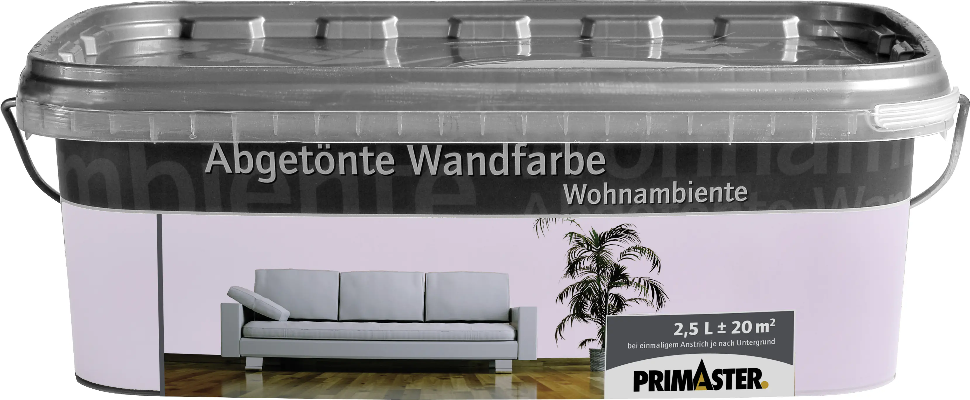 Primaster Wandfarbe Wohnambiente 2,5 L flieder Primaster Wandfarbe Wohnambiente 2,5 L flieder