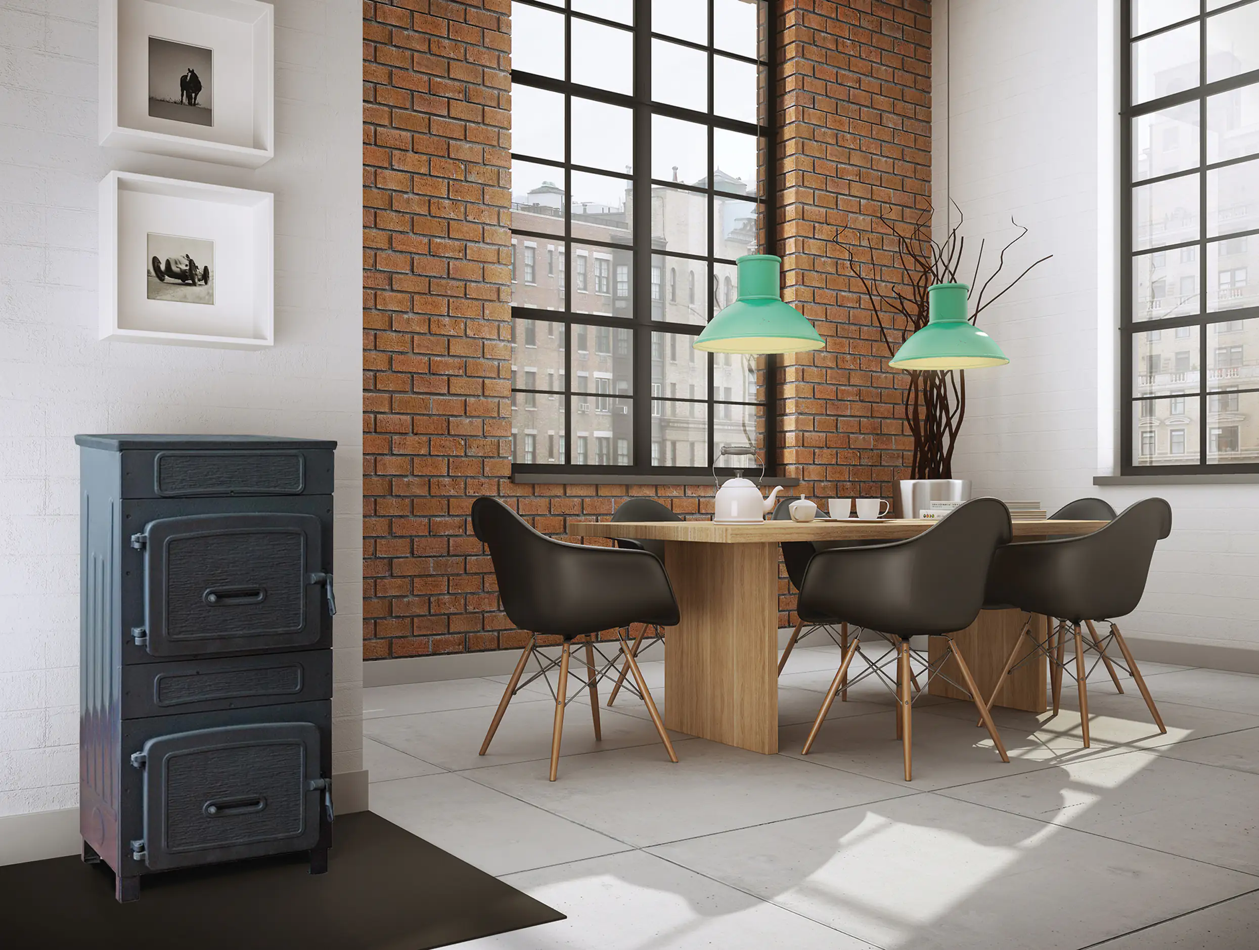 Wamsler Werkstattofen WO 109-8 Stahl, 8 kW