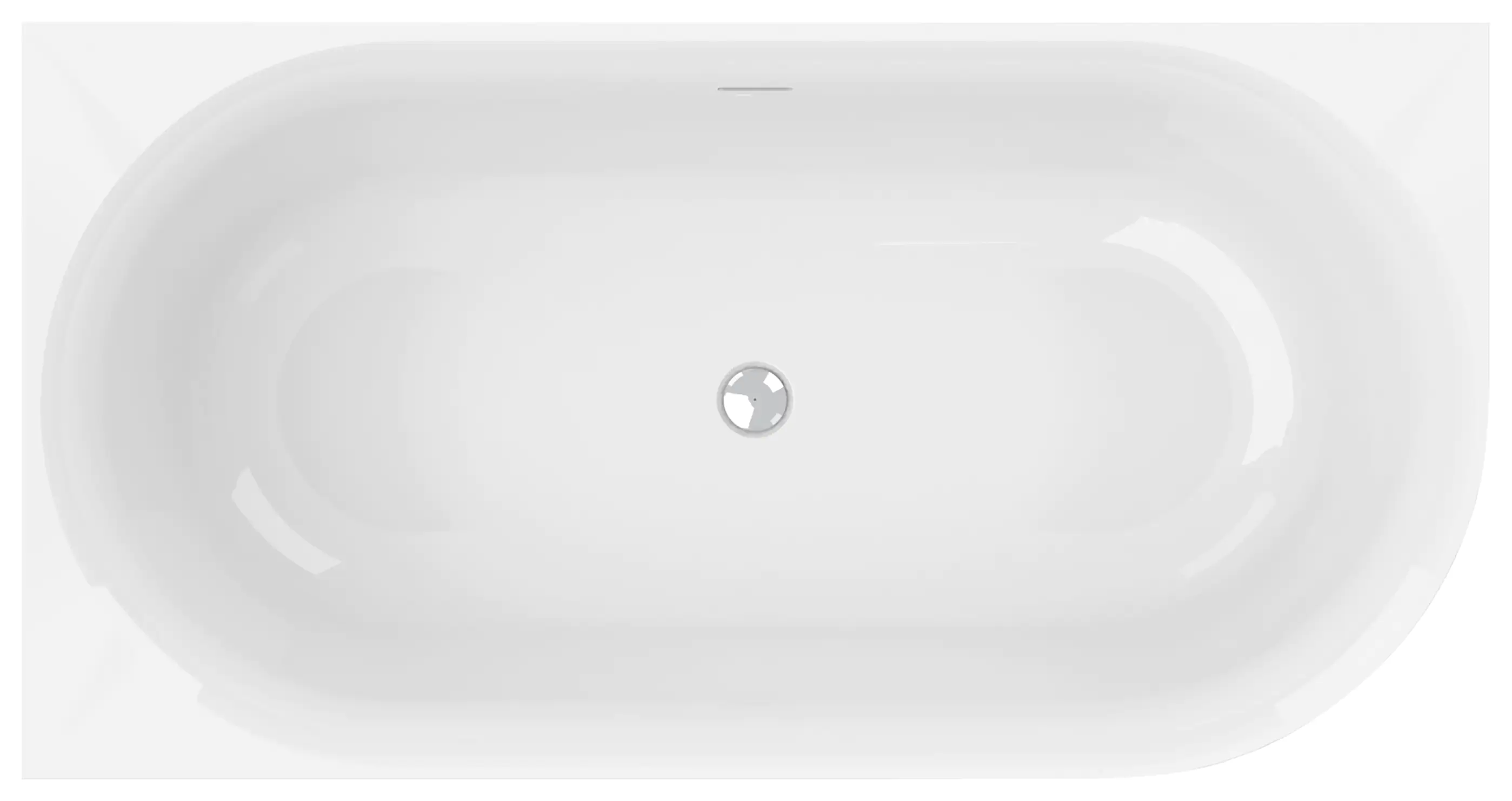 Ottofond Badewanne Mince Corner XS weiß rechts 155 x 80 / 44 cm