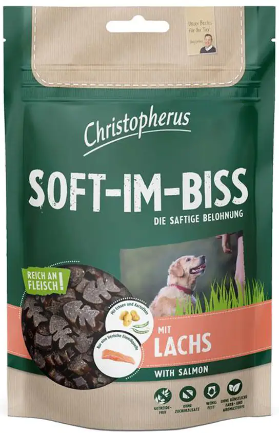 Christopherus Soft-Im-Biss mit Lachs 125 g