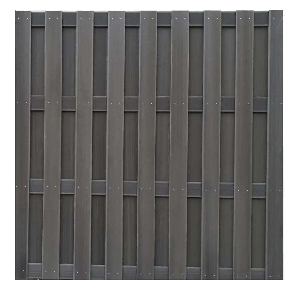 TrendLine Sichtschutzelement WPC grau, 180 x 180 cm
