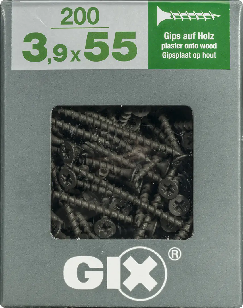Spax Schnellbauschrauben 3.9 x 55 mm PH 2 Grobgewinde - 200 Stk.