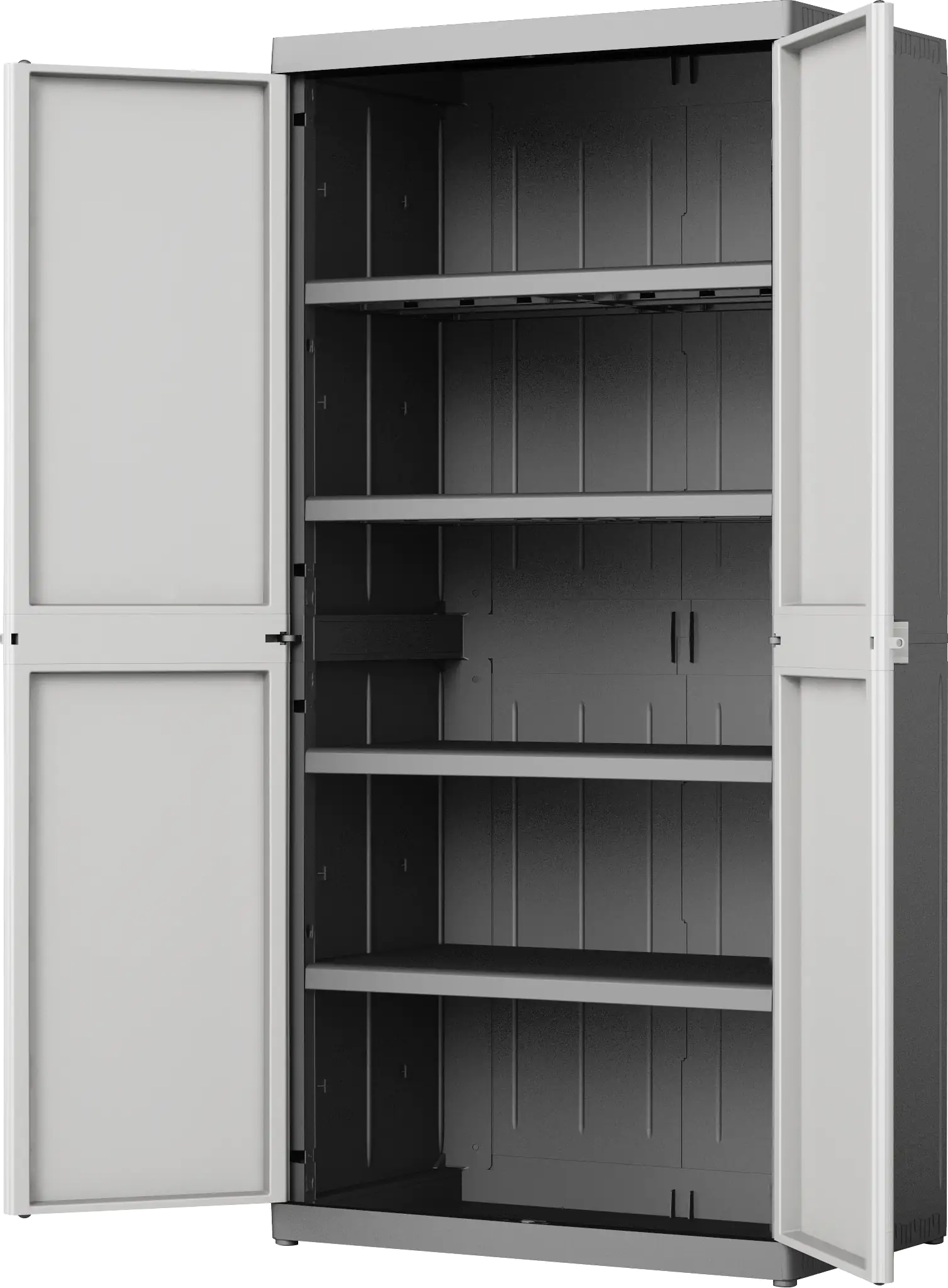 Kis Kunststoffschrank Logico XL Hoch 182 x 89 x 54 cm grau