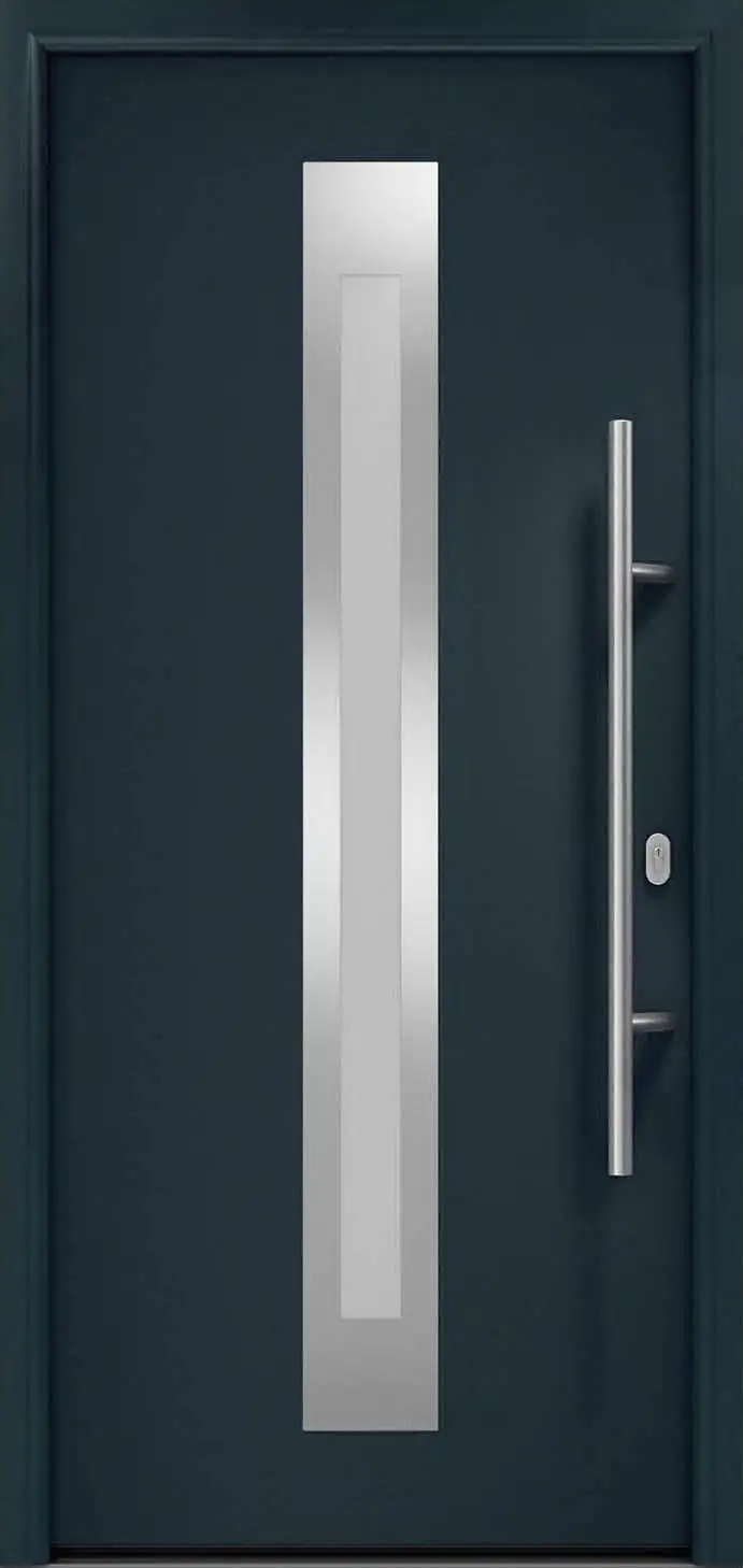 EcoStar Haustür ISOPRO IP 770S anthrazitgrau 110 x 210 cm EcoStar Haustür ISOPRO IP 770S anthrazitgrau 110 x 210 cm