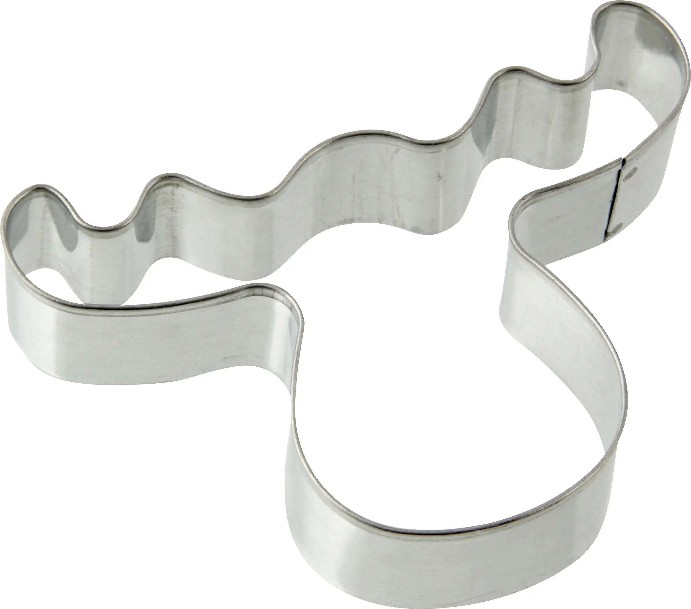 Zenker Ausstechform Elchkopf 5,5 x 8 cm silber