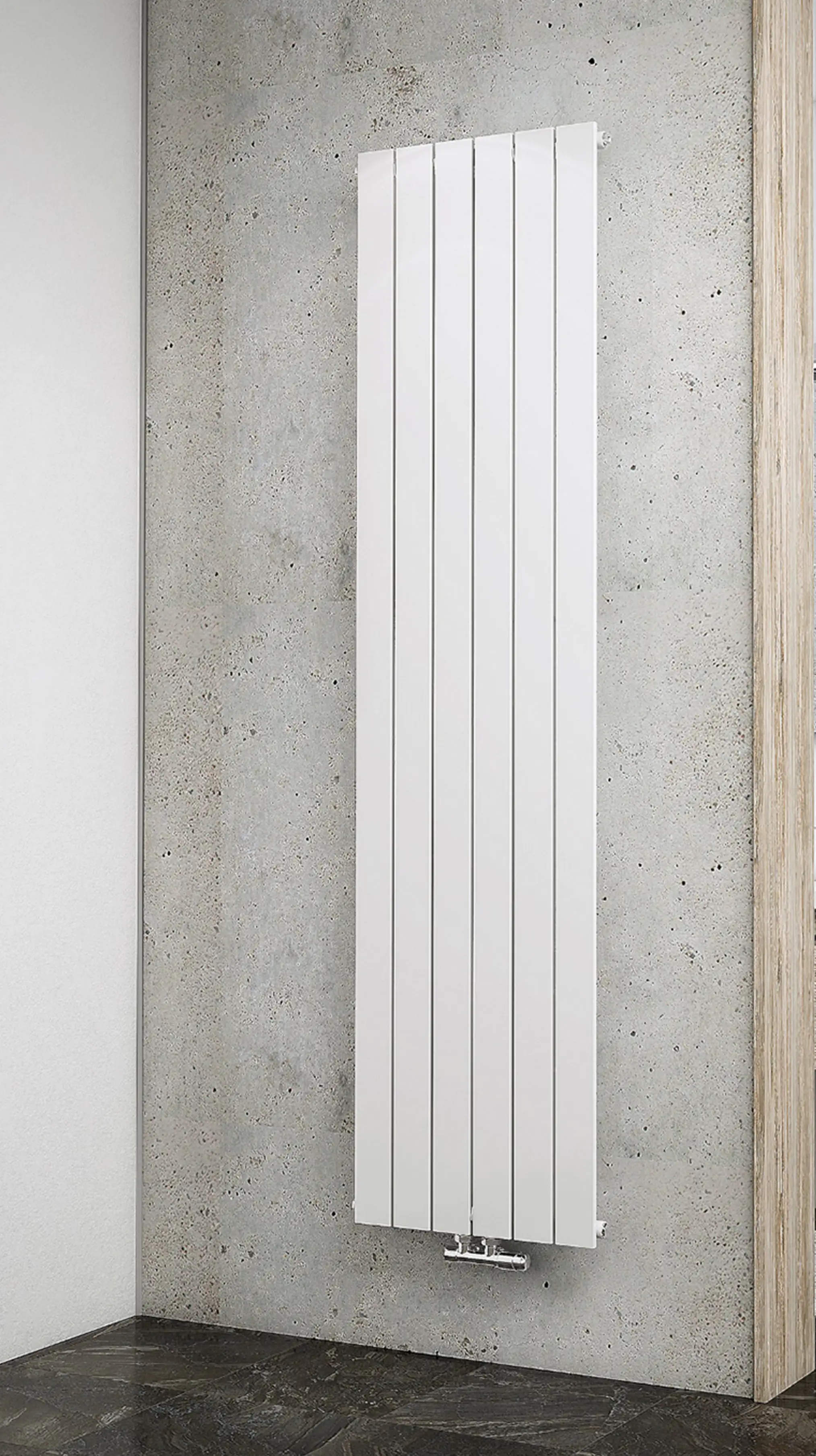 Schulte Wohnraumheizkörper Aachen. 180 x 46,4 x 7,5 cm 910 Watt