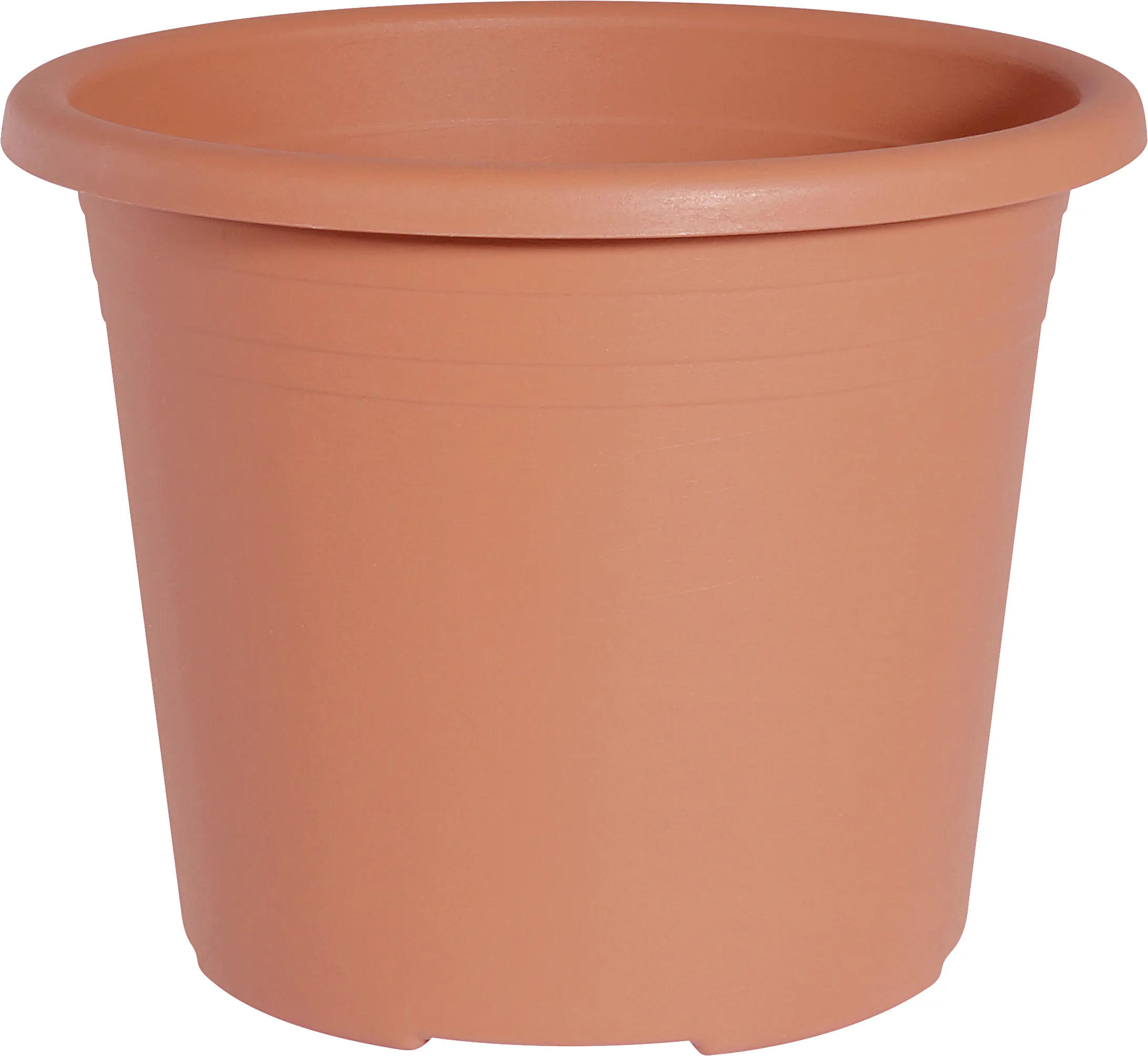 Geli Pflanztopf Cylindro Kunststoff terracotta Ø 25 x 20 cm 