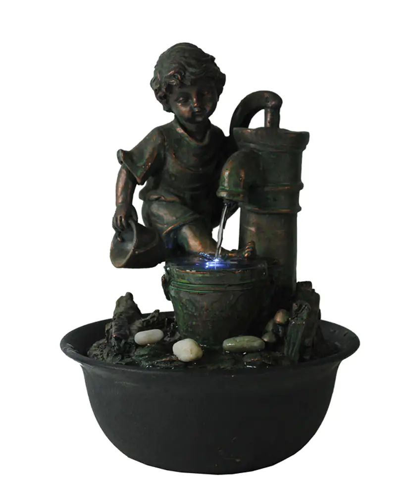 TrendLine Zimmerbrunnen Paul 19 x 19 x 25,5 cm