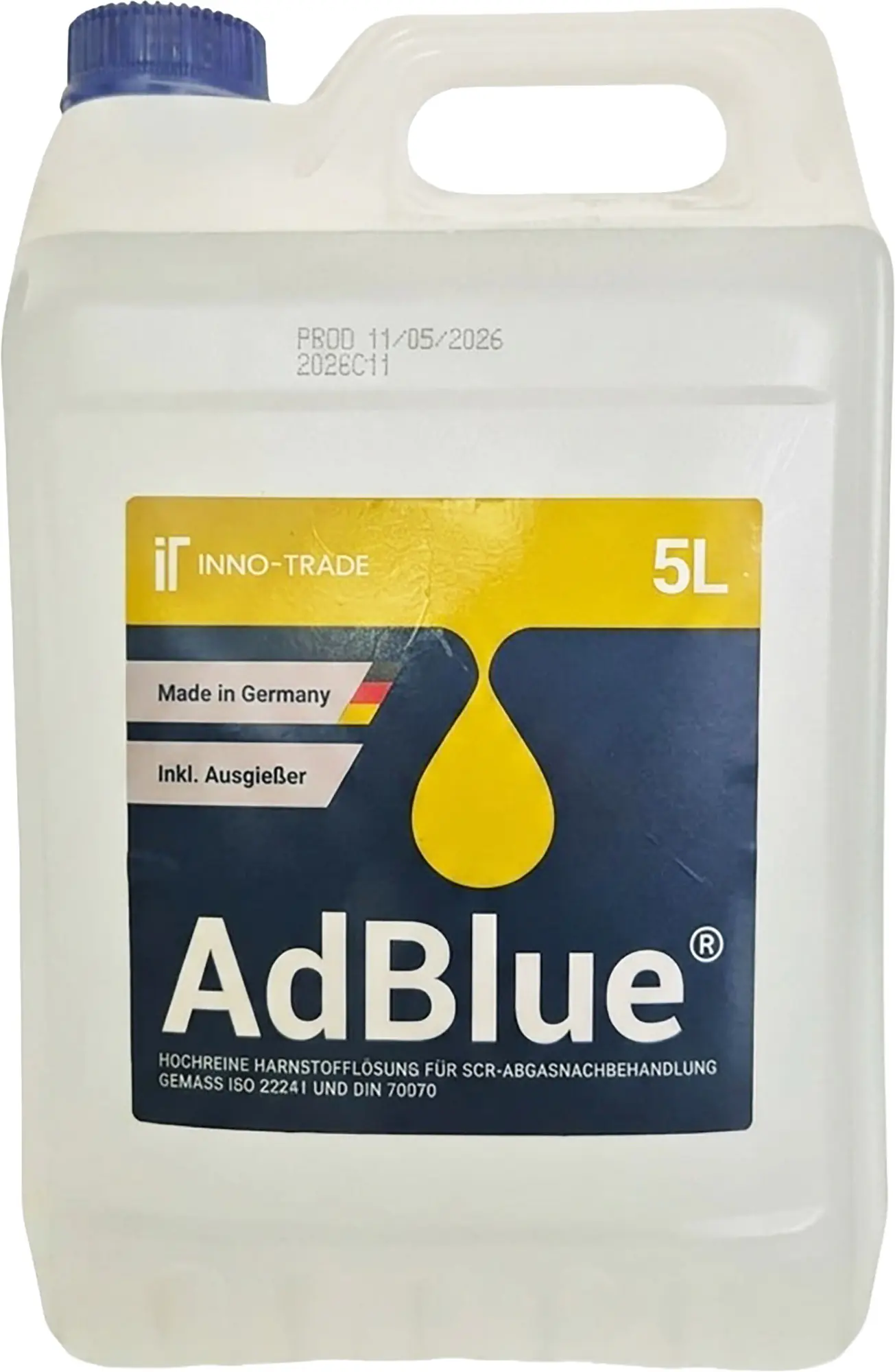 AdBlue hochreine Harnstofflösung 5 L inkl. Ausgießer
