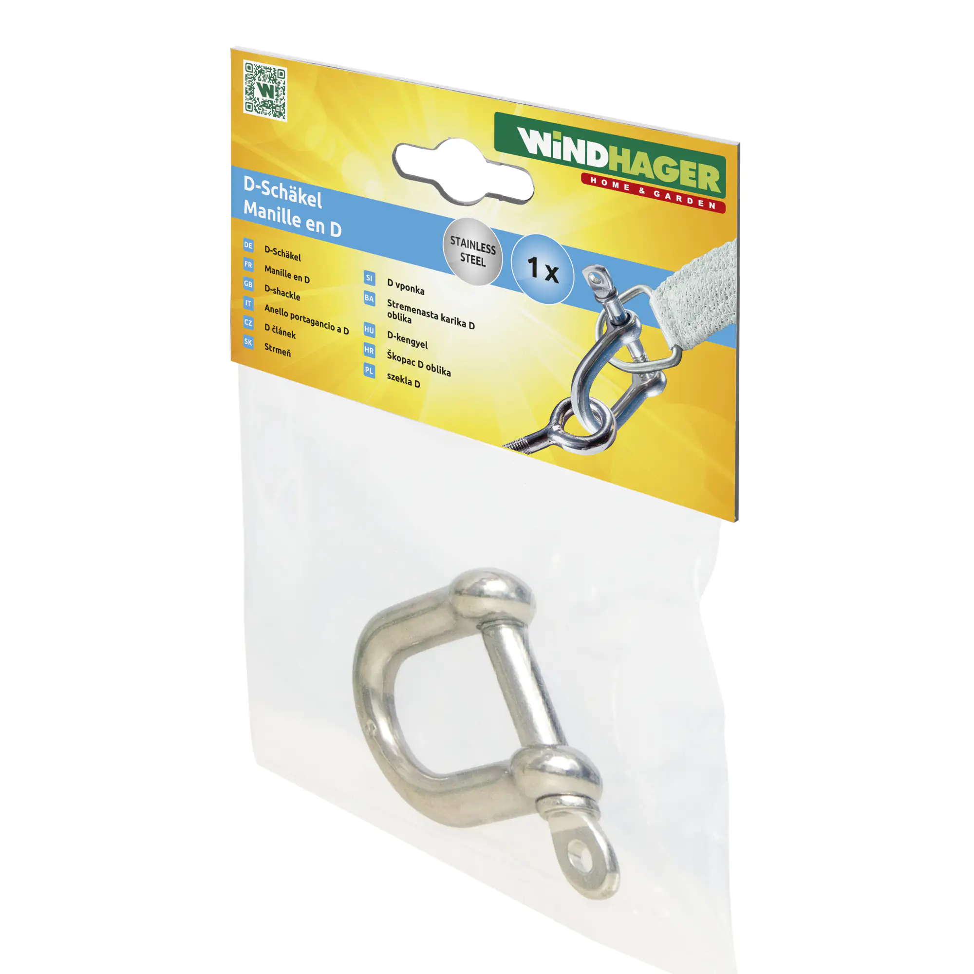 9003117108943_1 Windhager D-Schäkel Edelstahl rostfrei