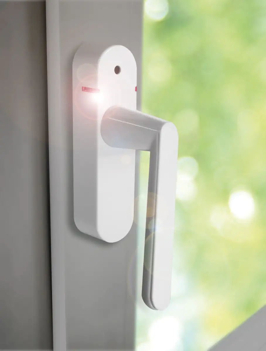 Schellenberg Funk-Sicherheits-Alarmgriff weiß