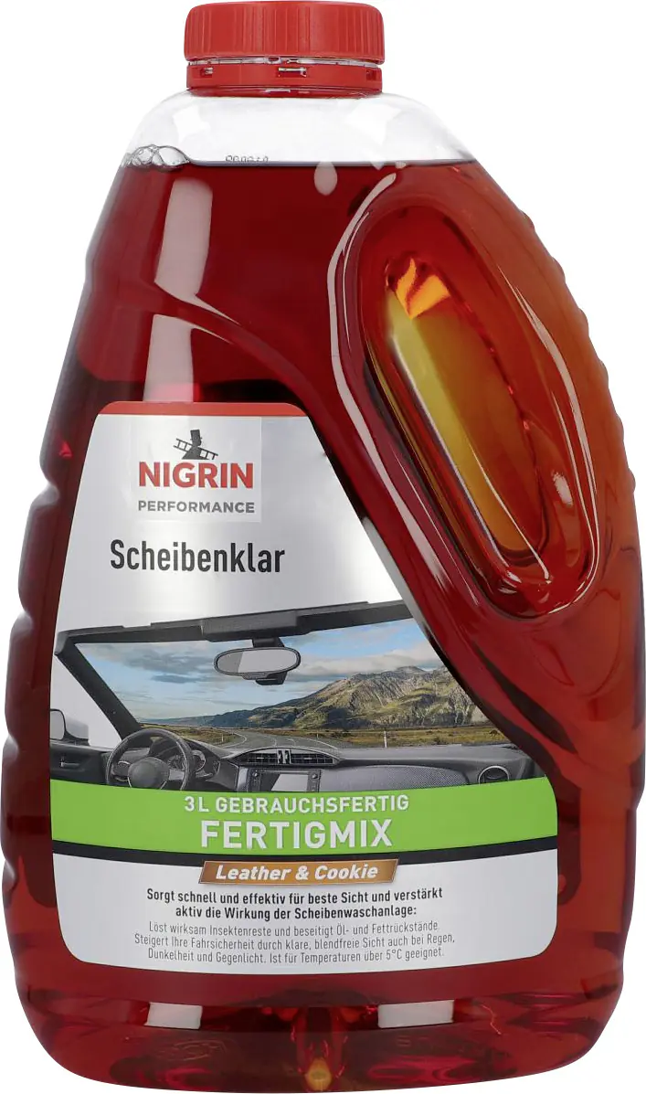 Nigrin Scheibenreiniger gebrauchsfertig Leather & Cookie 3L