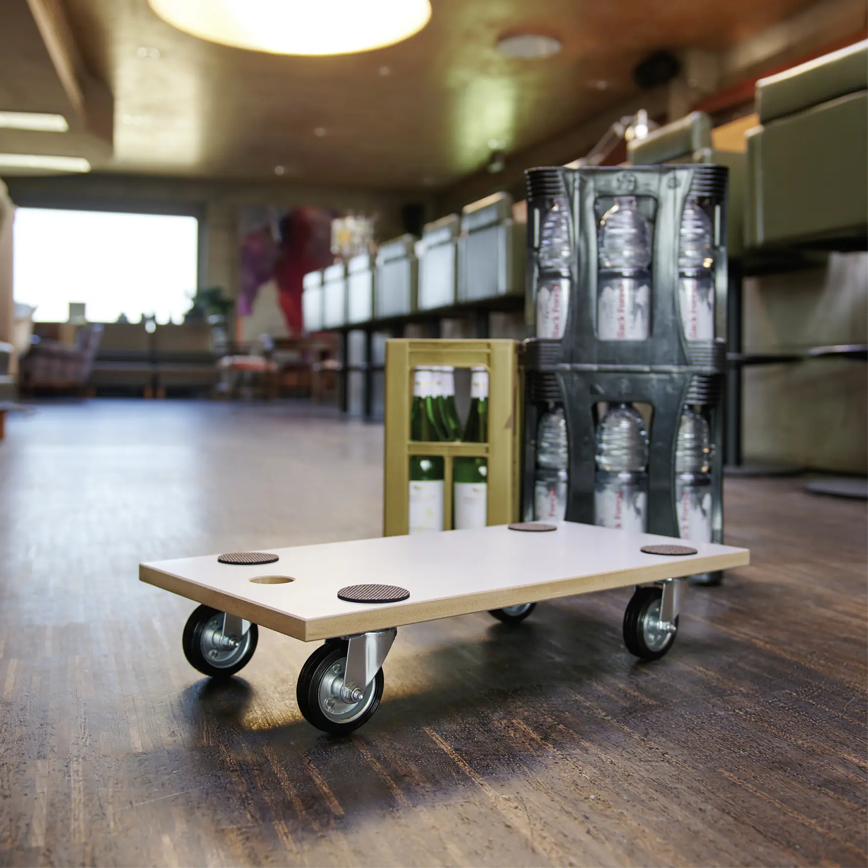 Wagner Möbelroller mit Anti-Rutschpads 58 x 30 cm Traglast 250 kg