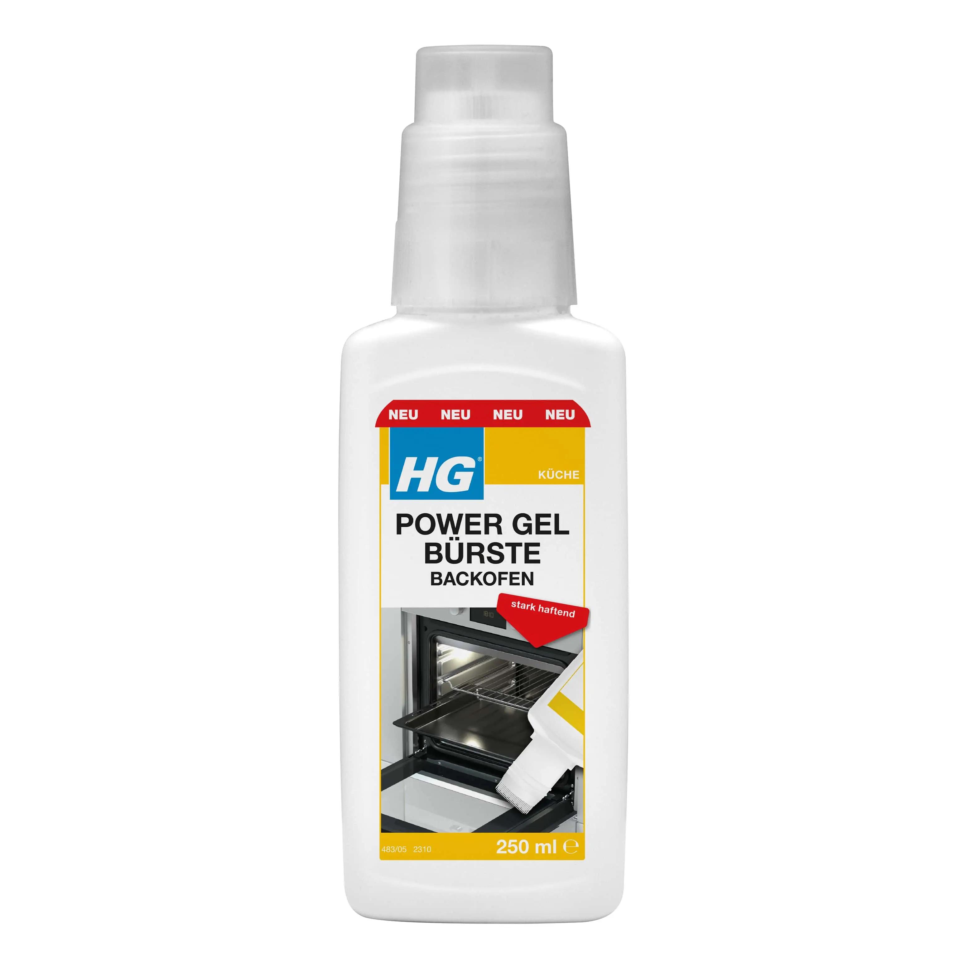 HG Backofen Power Gel Bürste 250 ml