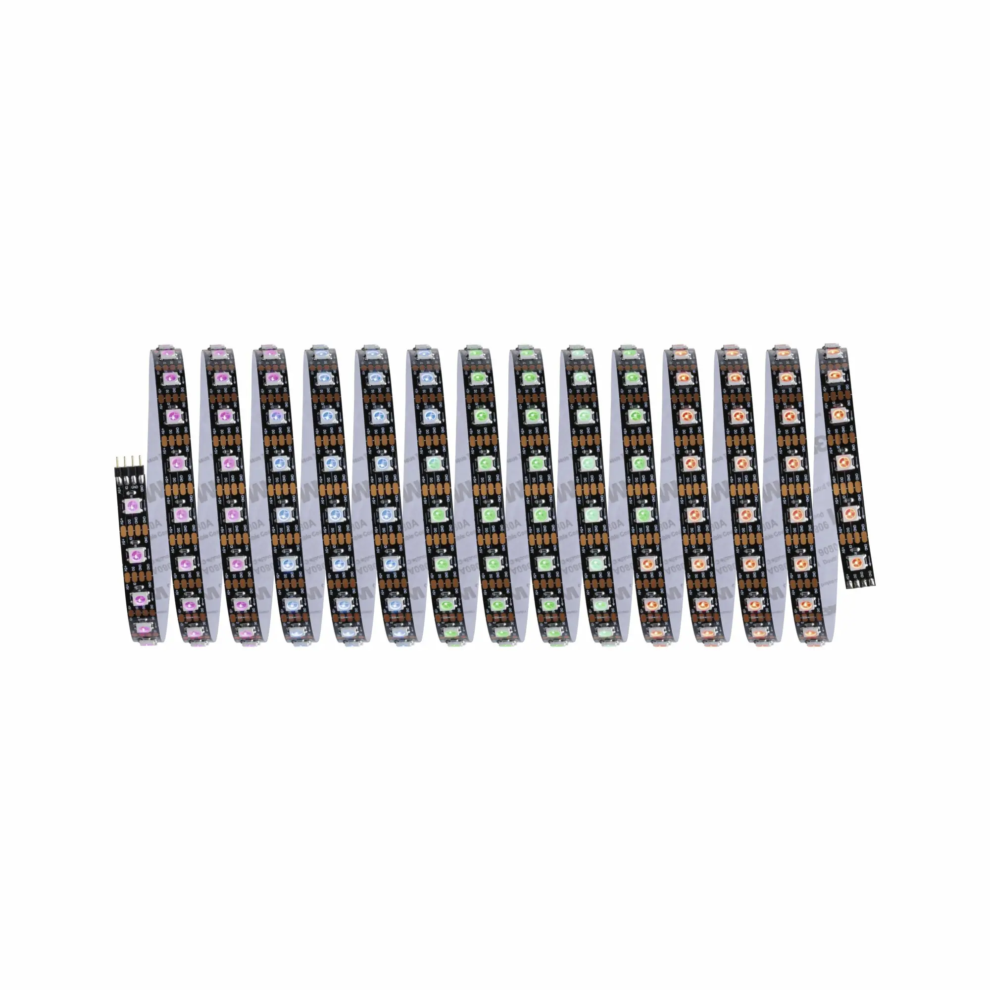 Paulmann Entertain LED Stripe Dynamic Rainbow Komplettset 5m RGB kürzbar Paulmann Entertain LED Stripe Dynamic Rainbow Komplettset 5m RGB kürzbar