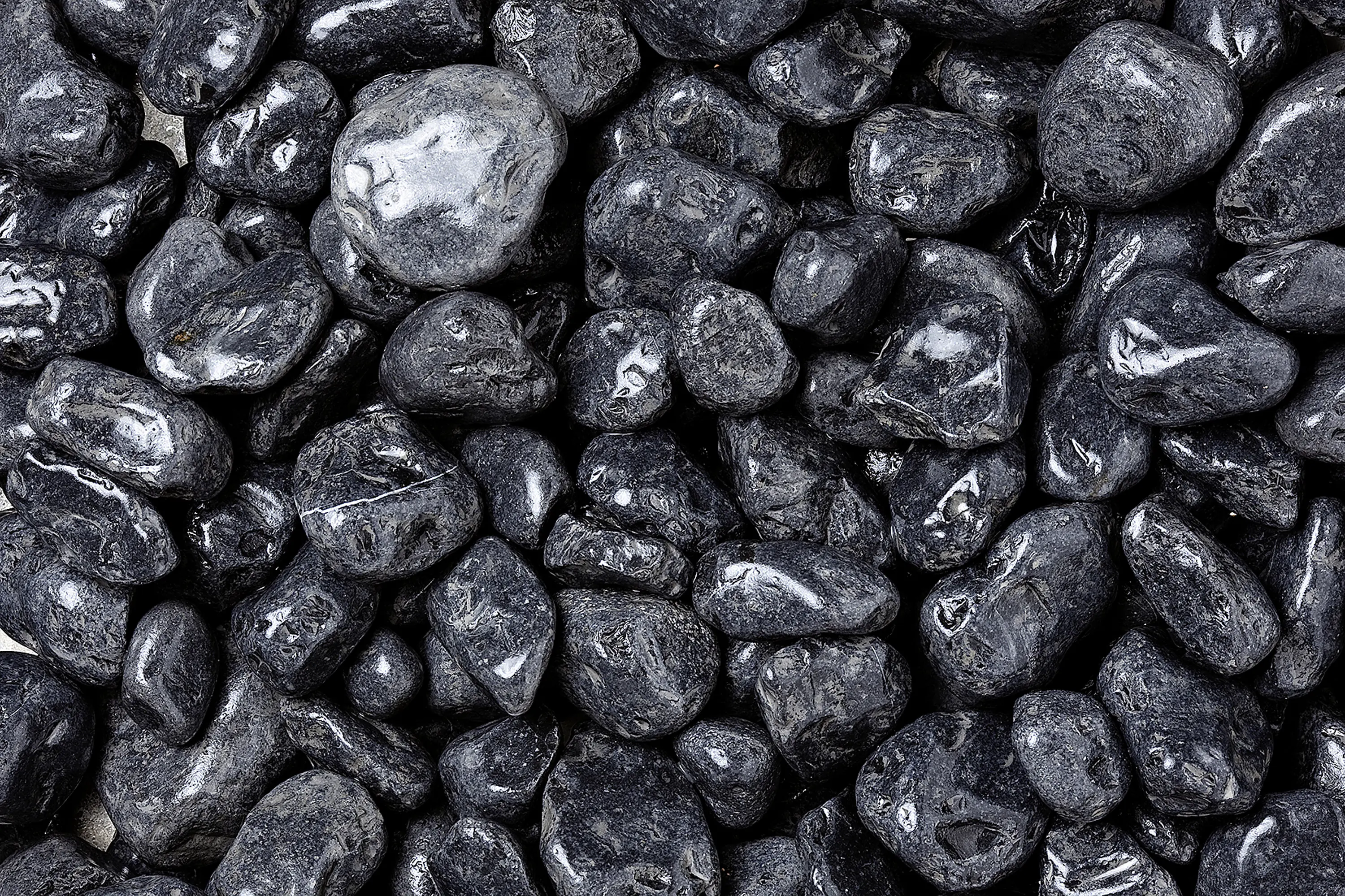 Kies Nero Ebano 7 - 15 mm schwarz 25 kg