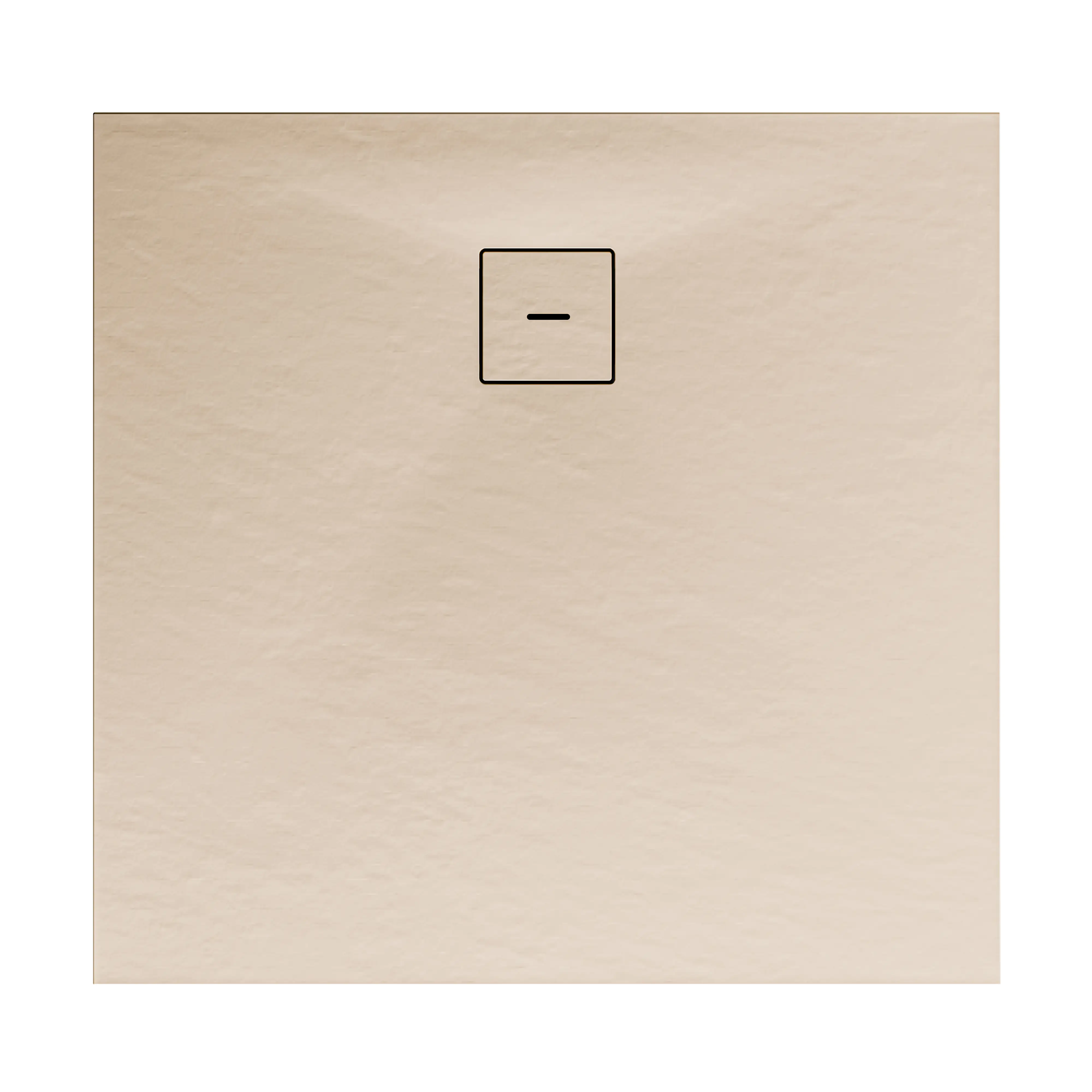 Schulte Duschwanne Steinstruktur 120 x 120 cm sand