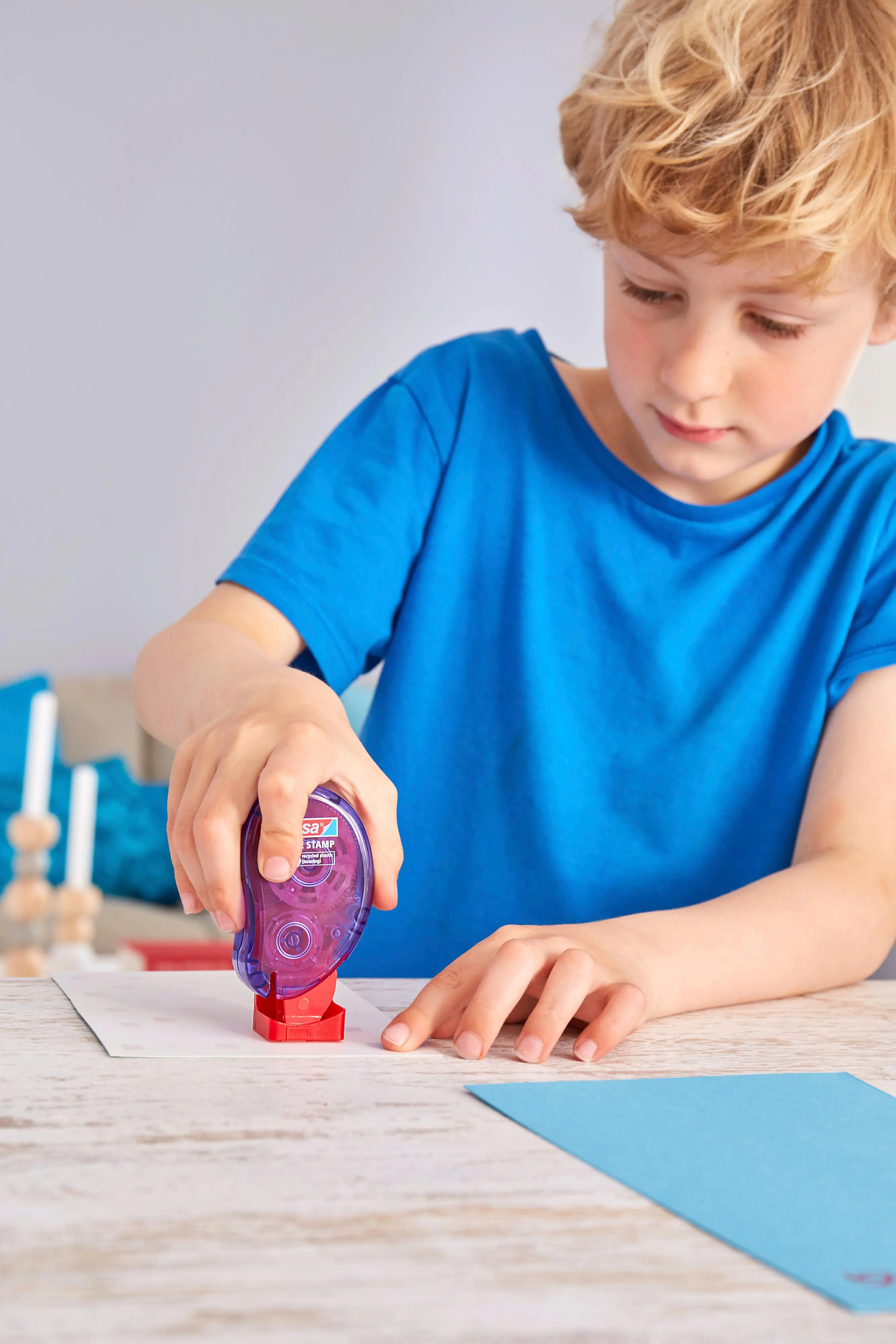 tesa Klebestempel permanent ecoLogo 1100 Klebepads