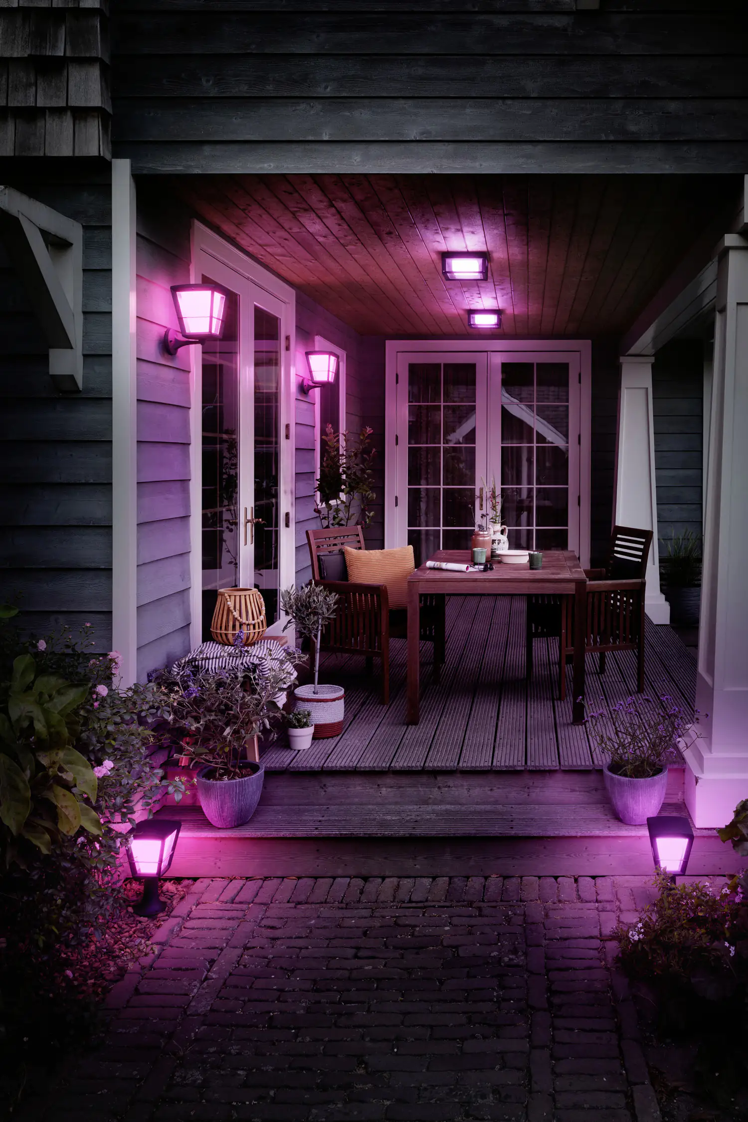 8718696170595_2681872 Philips Hue LED Sockelleuchte White & Color Ambiance Econic 32,2 cm