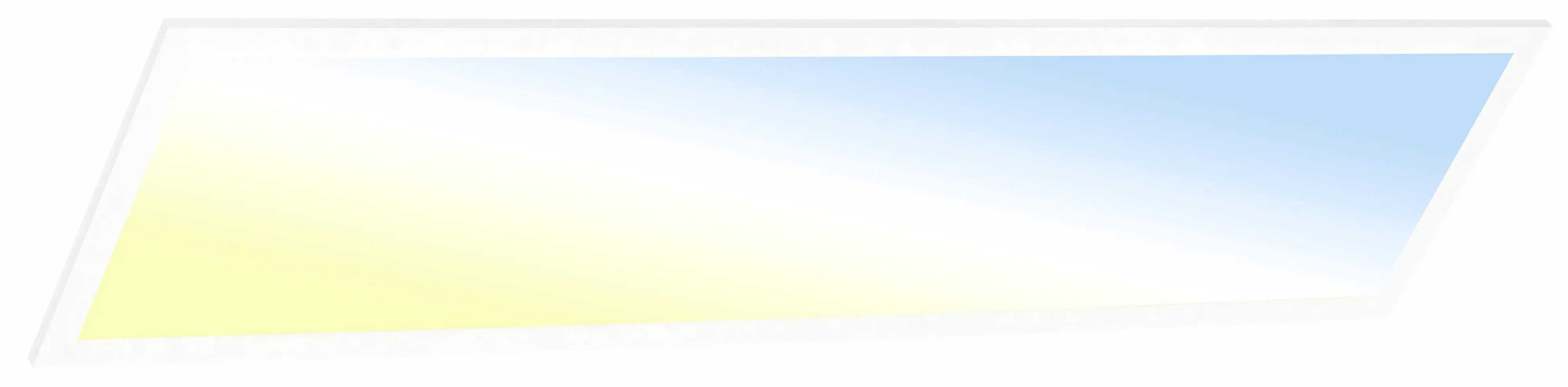 Briloner LED-Panelleuchte ultraflach 100 x 25 cm weiß RGB dimmbar