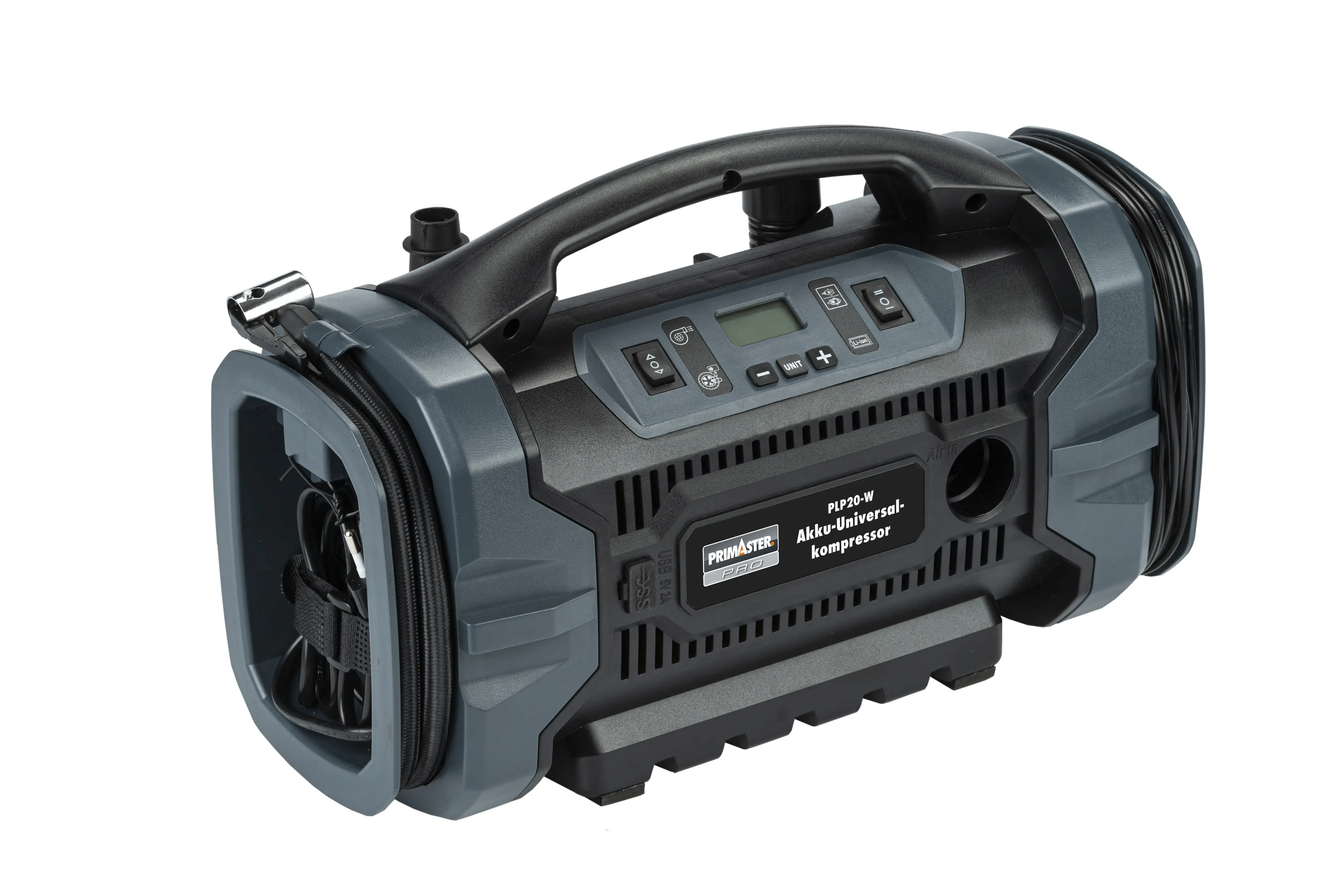 Primaster Pro Akku-Kompressor PLP 20-W 20 V Solo Primaster Pro Akku-Kompressor PLP 20-W 20 V Solo