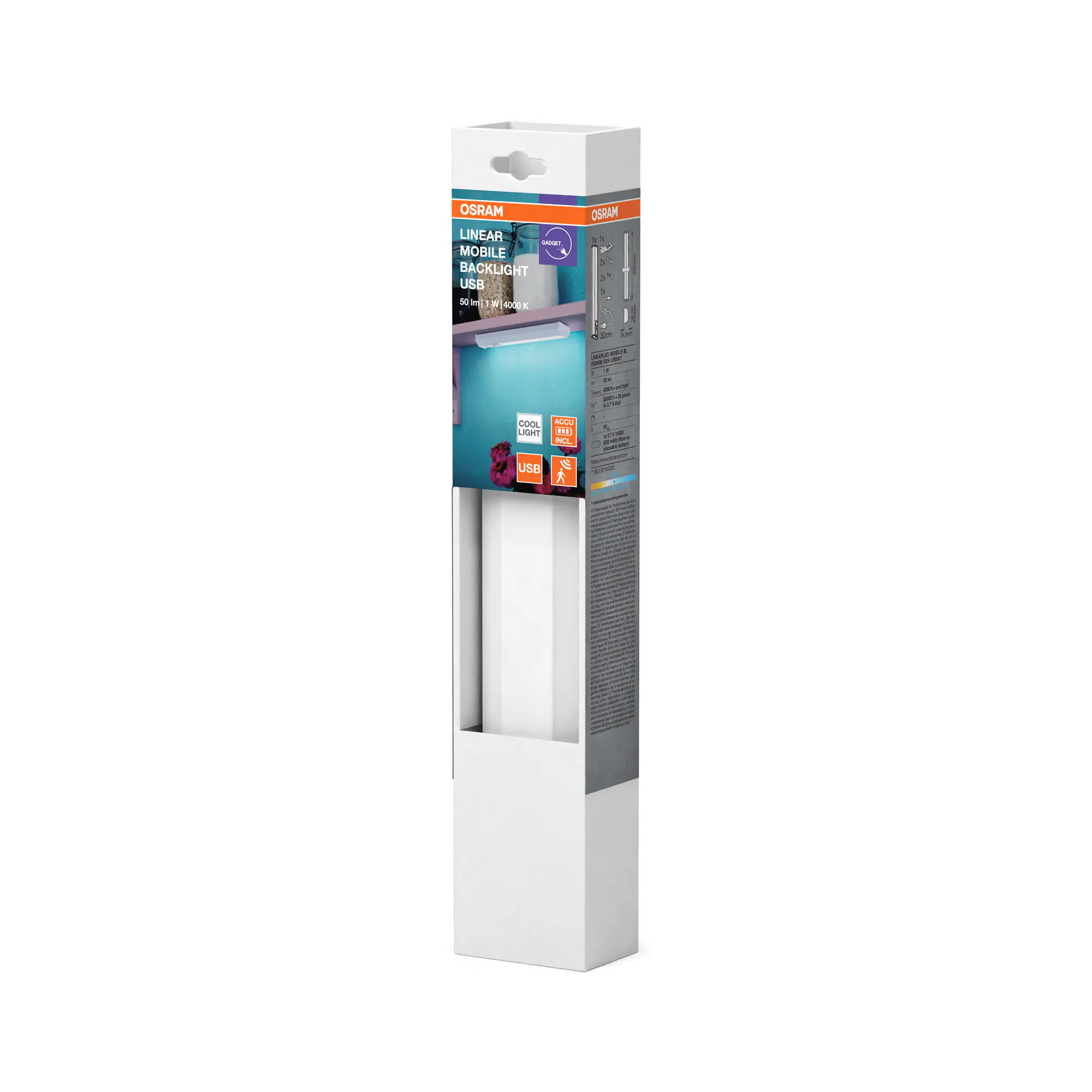 Osram LED Unterbauleuchte Mobile Backlight sensor 26 cm kaltweiß