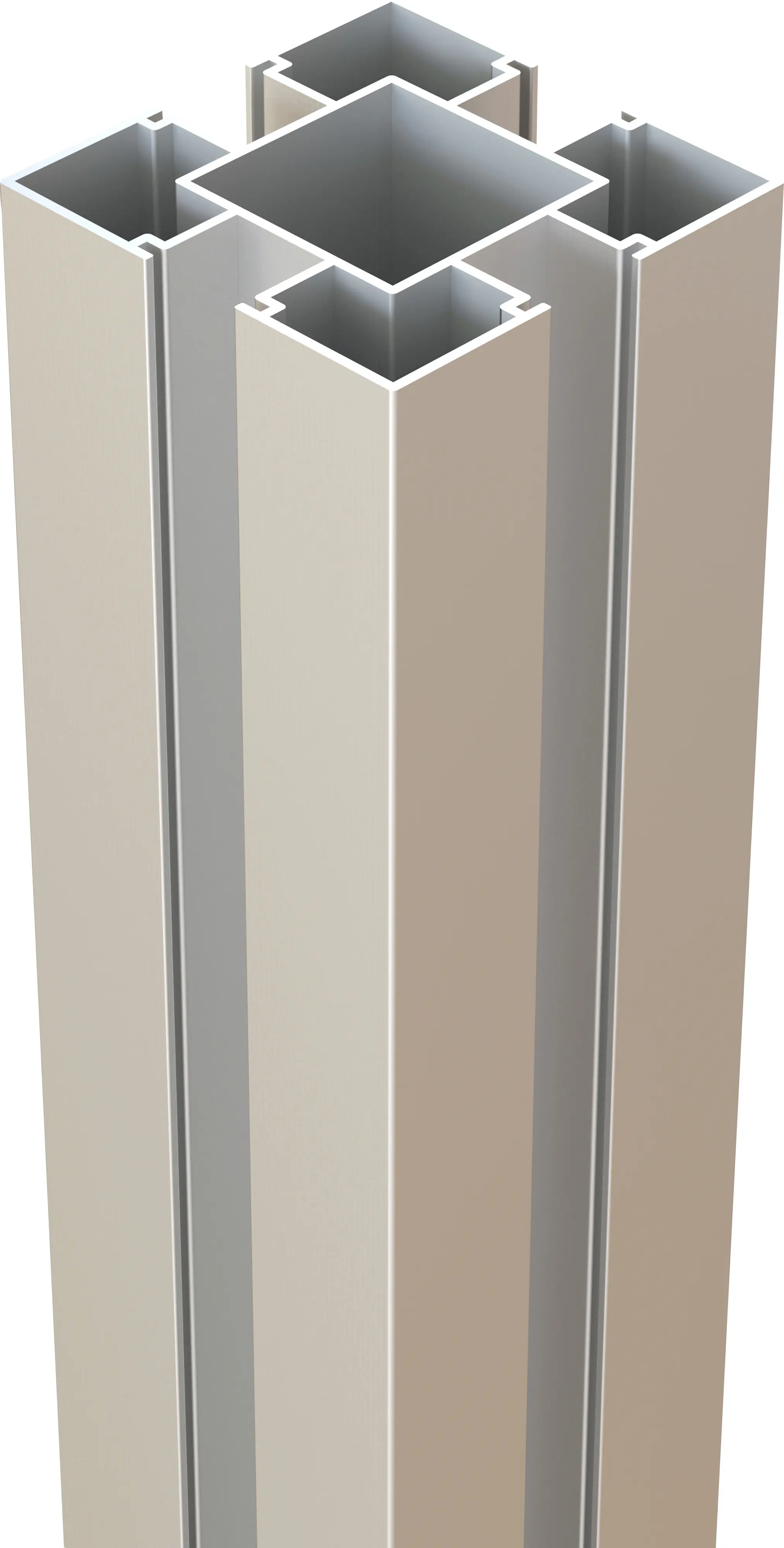 Osmo Alufosten Multi-Fence HPL Elegance & Alu-Fence 200 cm, 9 x 9 cm, Alu Osmo Alufosten Multi-Fence HPL Elegance & Alu-Fence 200 cm, 9 x 9 cm, Alu