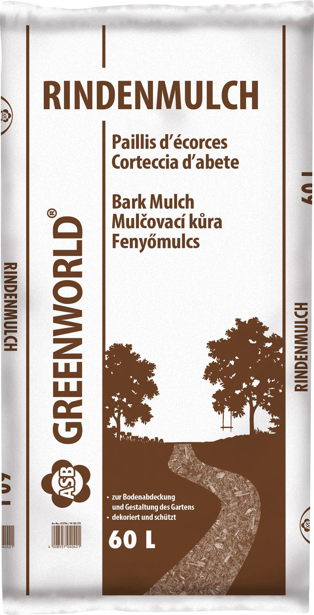Rindenmulch 040 mm 60 L kaufen Globus Baumarkt