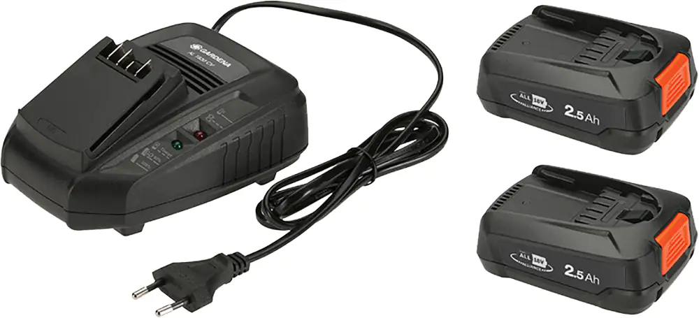 Gardena Akku-Rasenmäher PowerMax 32/36V P4A Ready-To-Use Set