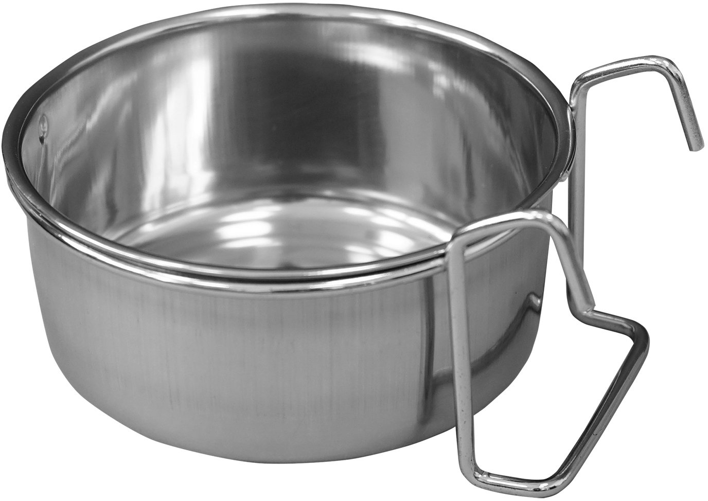 Nobby Edelstahl-Napf mit Halter 8 cm