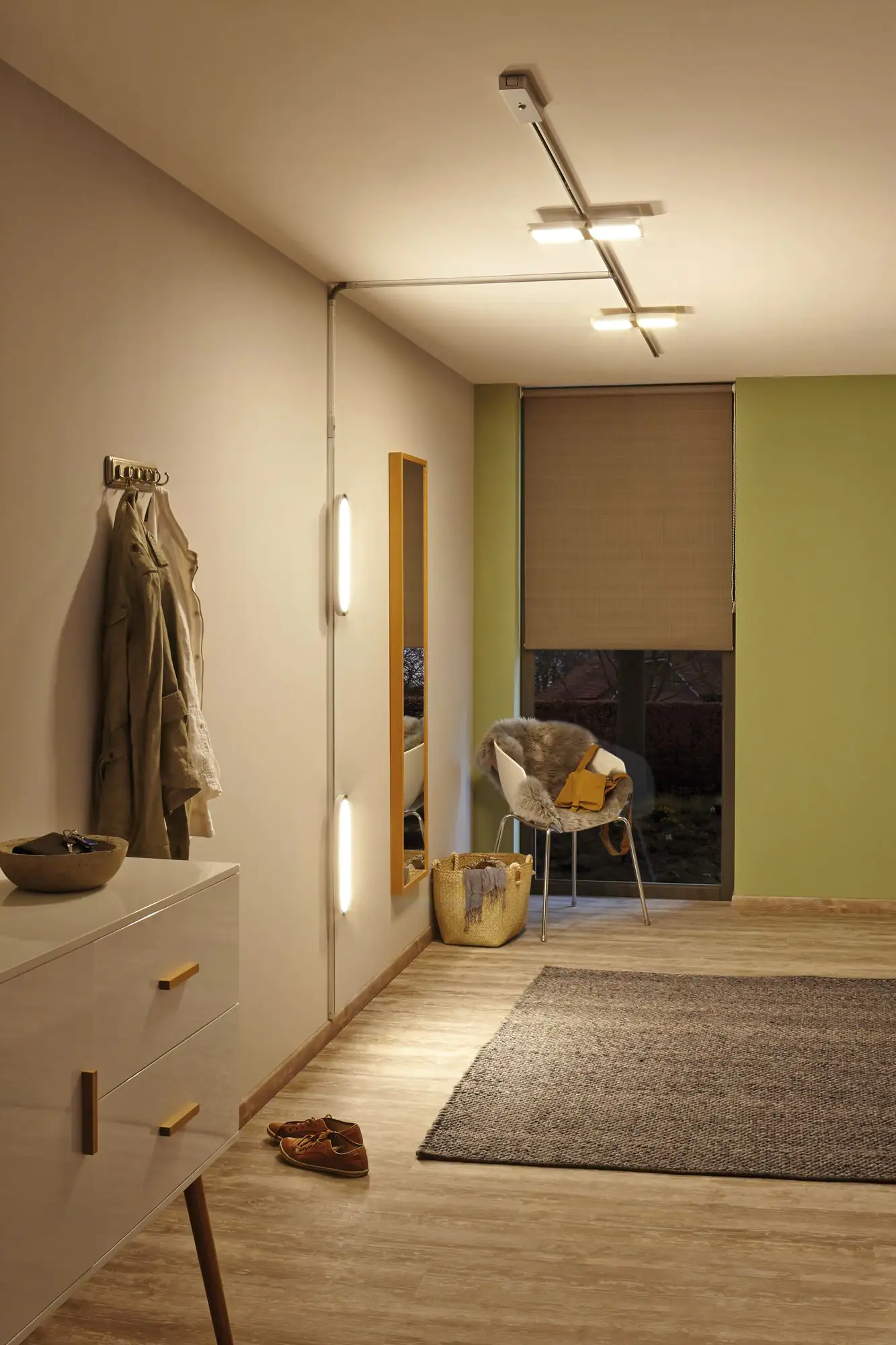 4000870953198_6 Paulmann URail LED Panel Loop 38 x 11 cm warmweiß