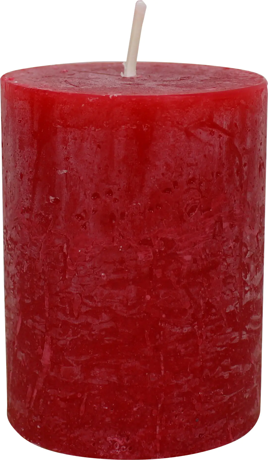 House of Rustic Kerze rot Ø 6,8 x 9 cm
