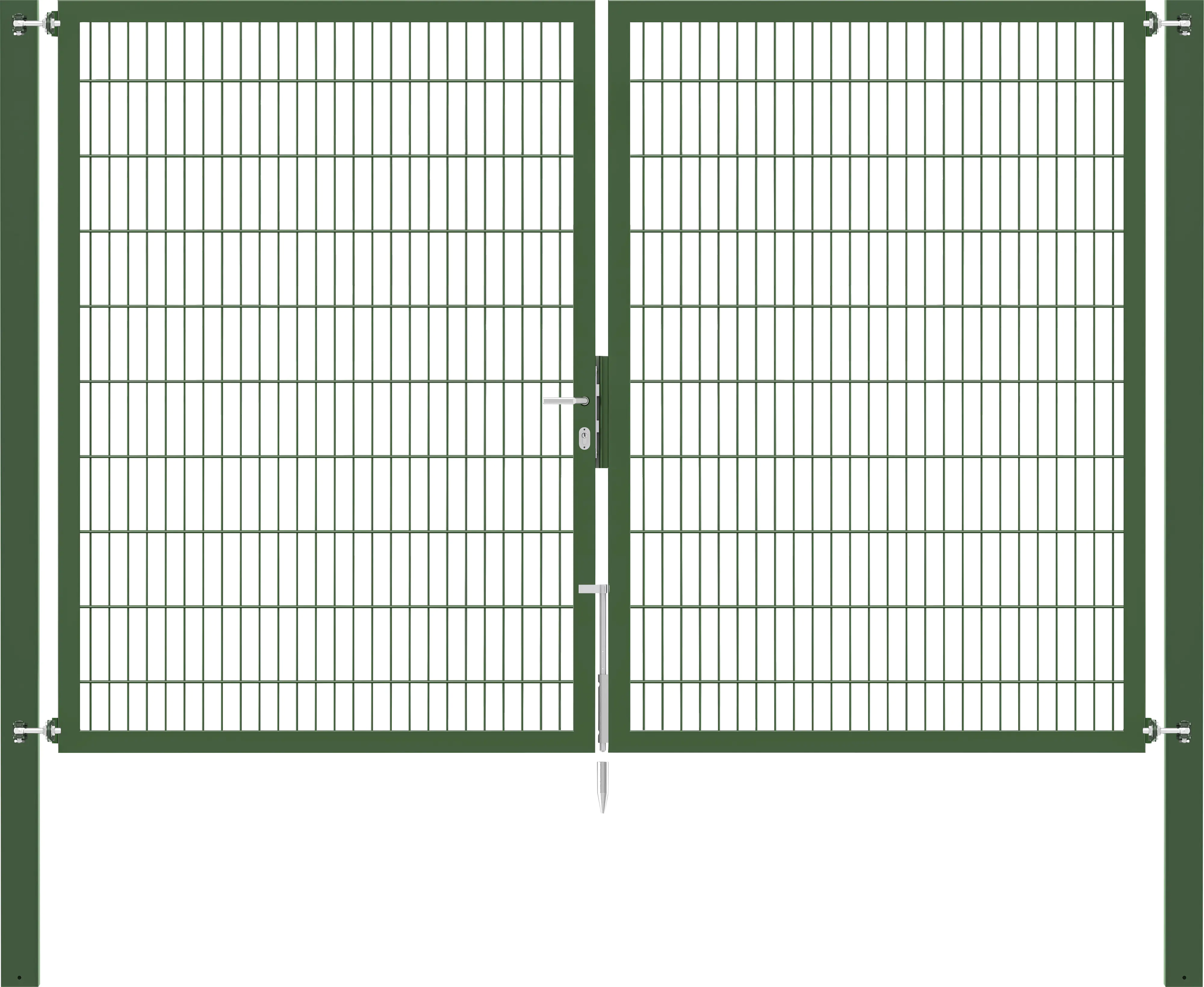 Alberts Doppeltor Flexo Plus grün 300 x 200 cm