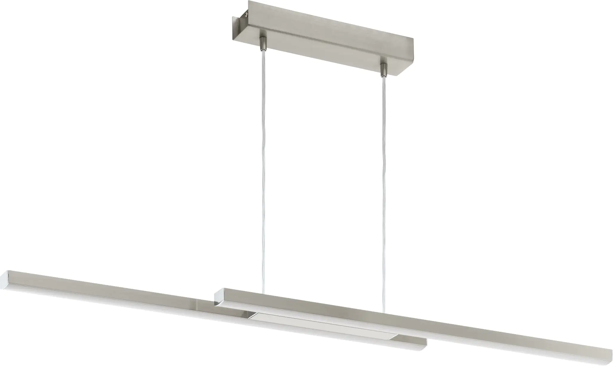 Eglo Connect LED Pendelleuchte Fraioli-Z nickel-matt 105,5 x 10 cm dimmbar Eglo Connect LED Pendelleuchte Fraioli-Z nickel-matt 105,5 x 10 cm dimmbar