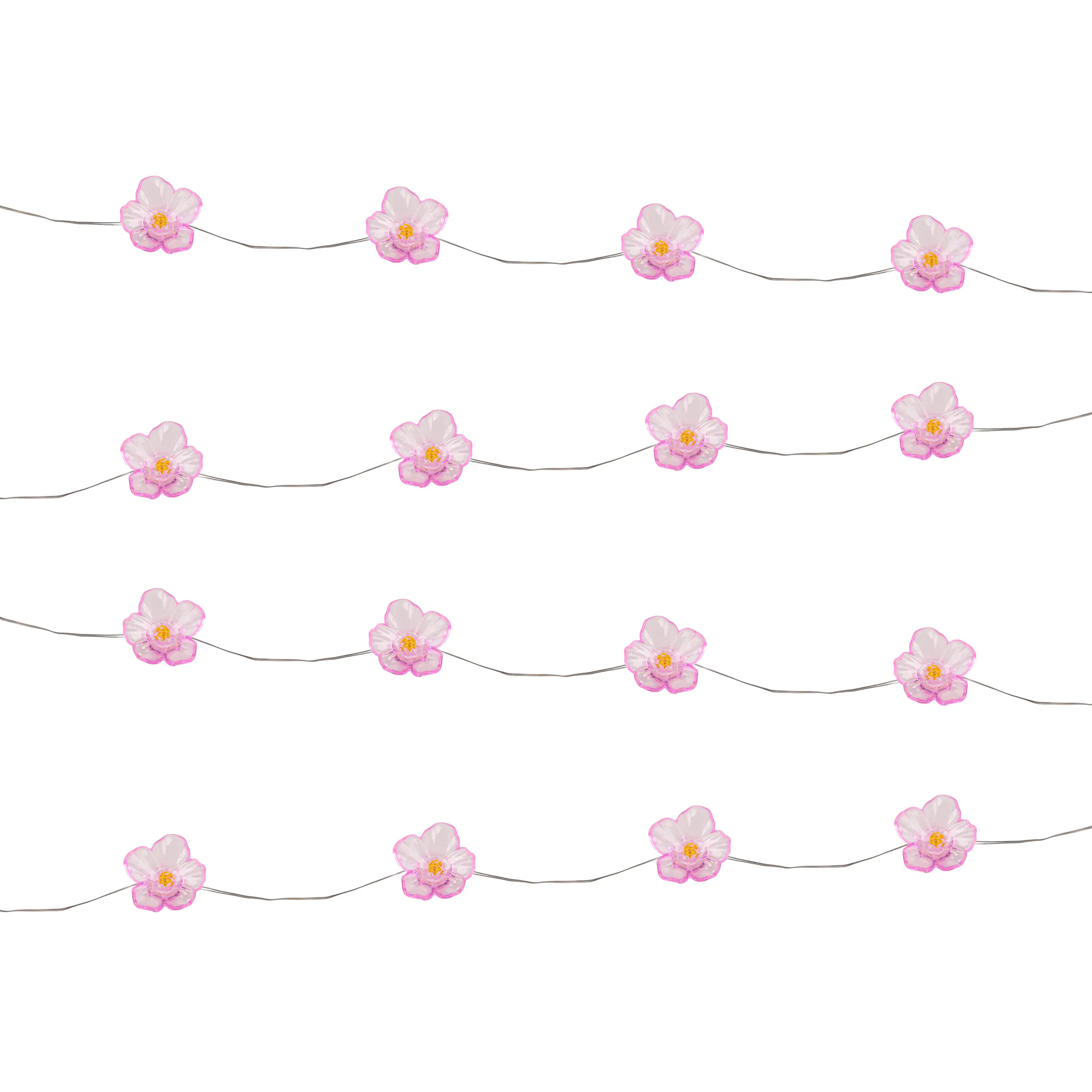 Light & More LED Solarlichterkette Blumen pink Light & More LED Solarlichterkette Blumen pink