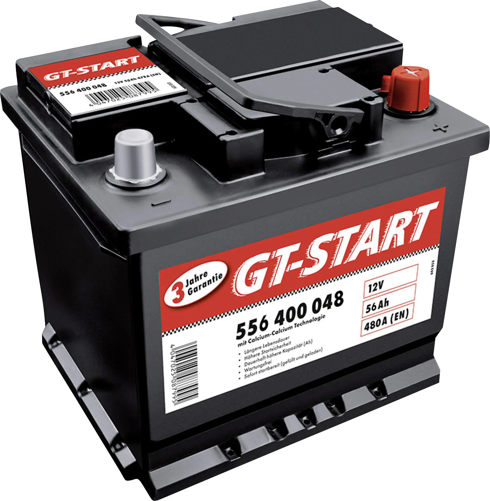 GT-Start Starterbatterie SLI 56Ah 480A GT-Start Starterbatterie SLI 56Ah 480A