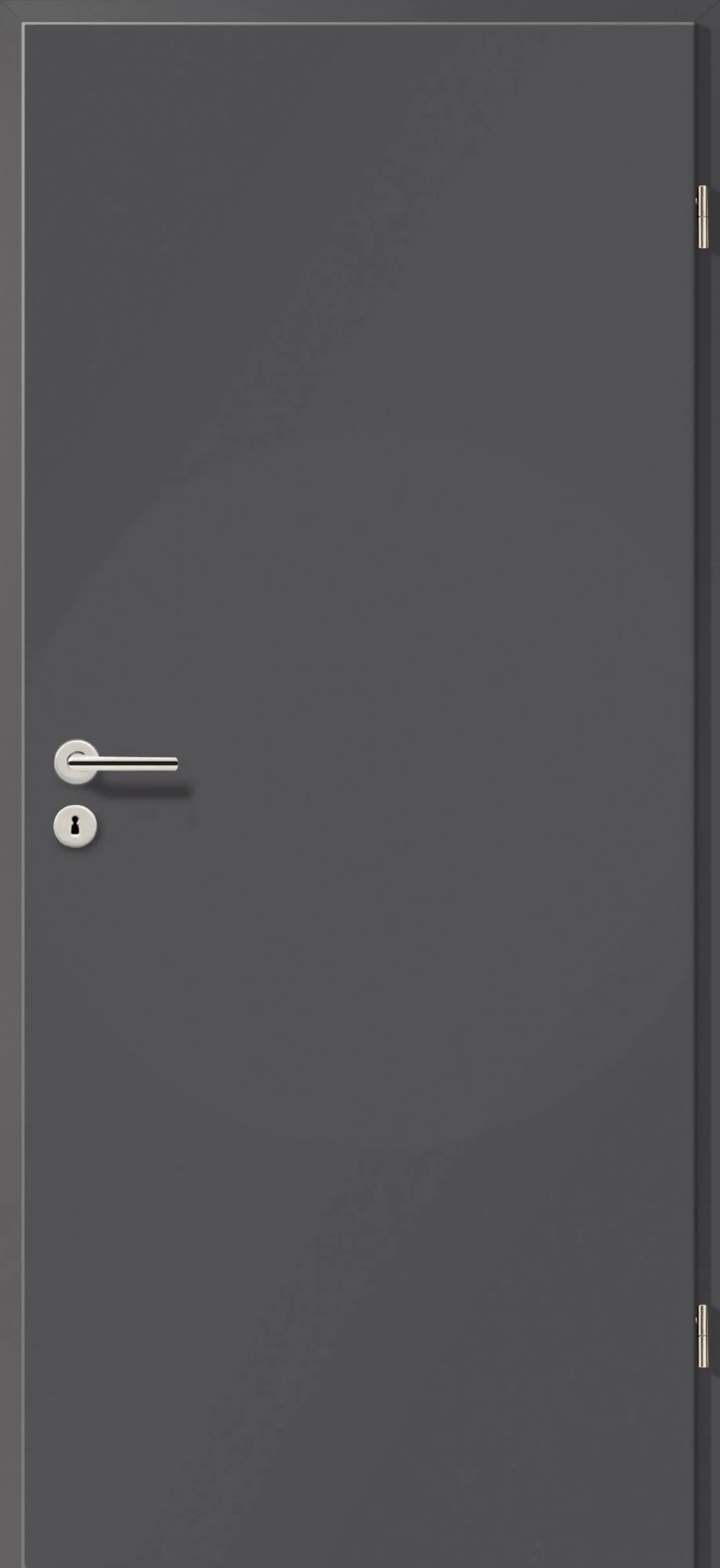 GetaDoor Zimmertür CPL Titangrau Röhrenspan