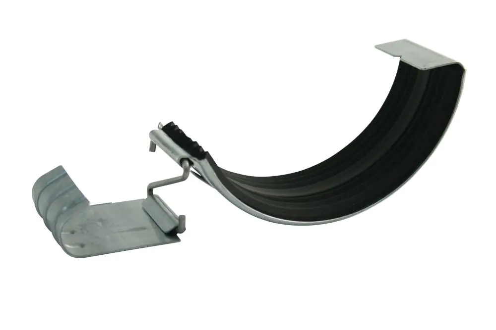 Marley Rinnenverbindungsschale NW 100 mm, halbrund, titan-zink Marley Rinnenverbindungsschale NW 100 mm, halbrund, titan-zink