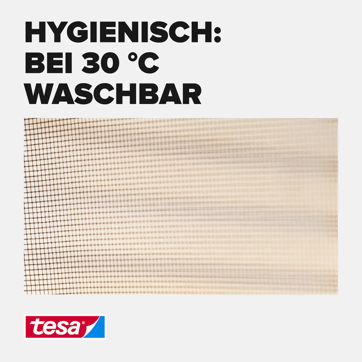 tesa Insektenschutz-Klettbandsystem 2 x (0,65 m x 2,5 m) weiß