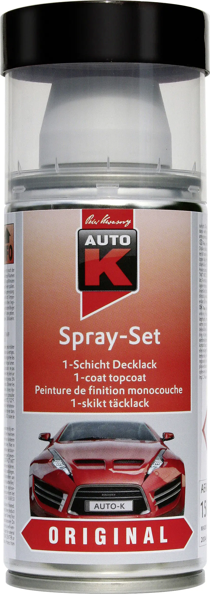 Auto-K Lackspray-Set Mercedes Kosmosschwarz 191 150ml
