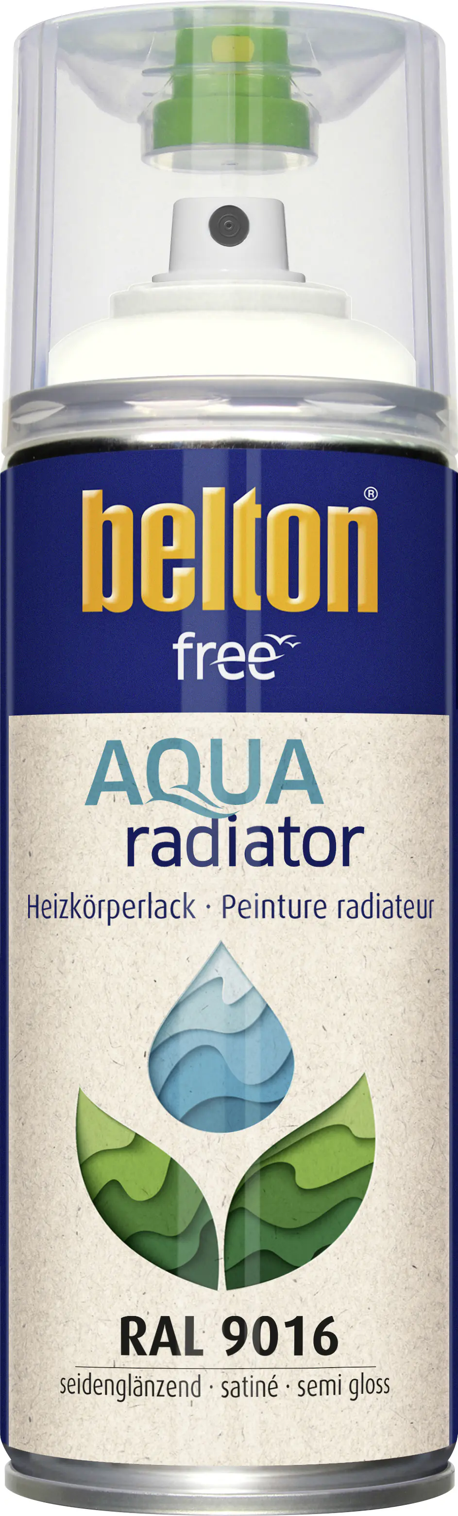 belton free Lackspray AQUAradiator Heizkörperlack 400 ml verkehrsweiß seidenglänzend belton free Lackspray AQUAradiator Heizkörperlack 400 ml verkehrsweiß seidenglänzend