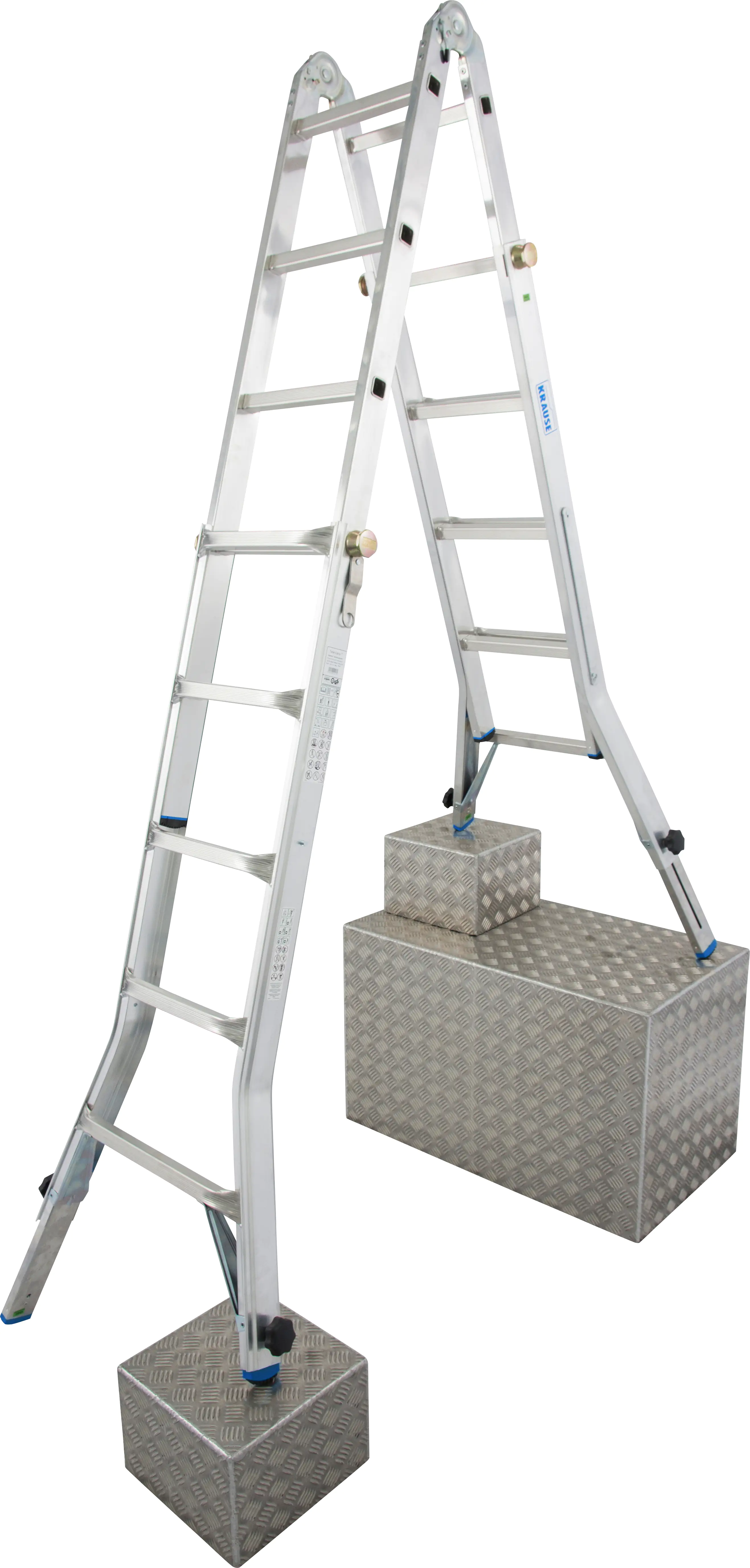 Krause Aluminium-Teleskopleiter STABILO 6,05 m Krause Aluminium-Teleskopleiter STABILO 6,05 m